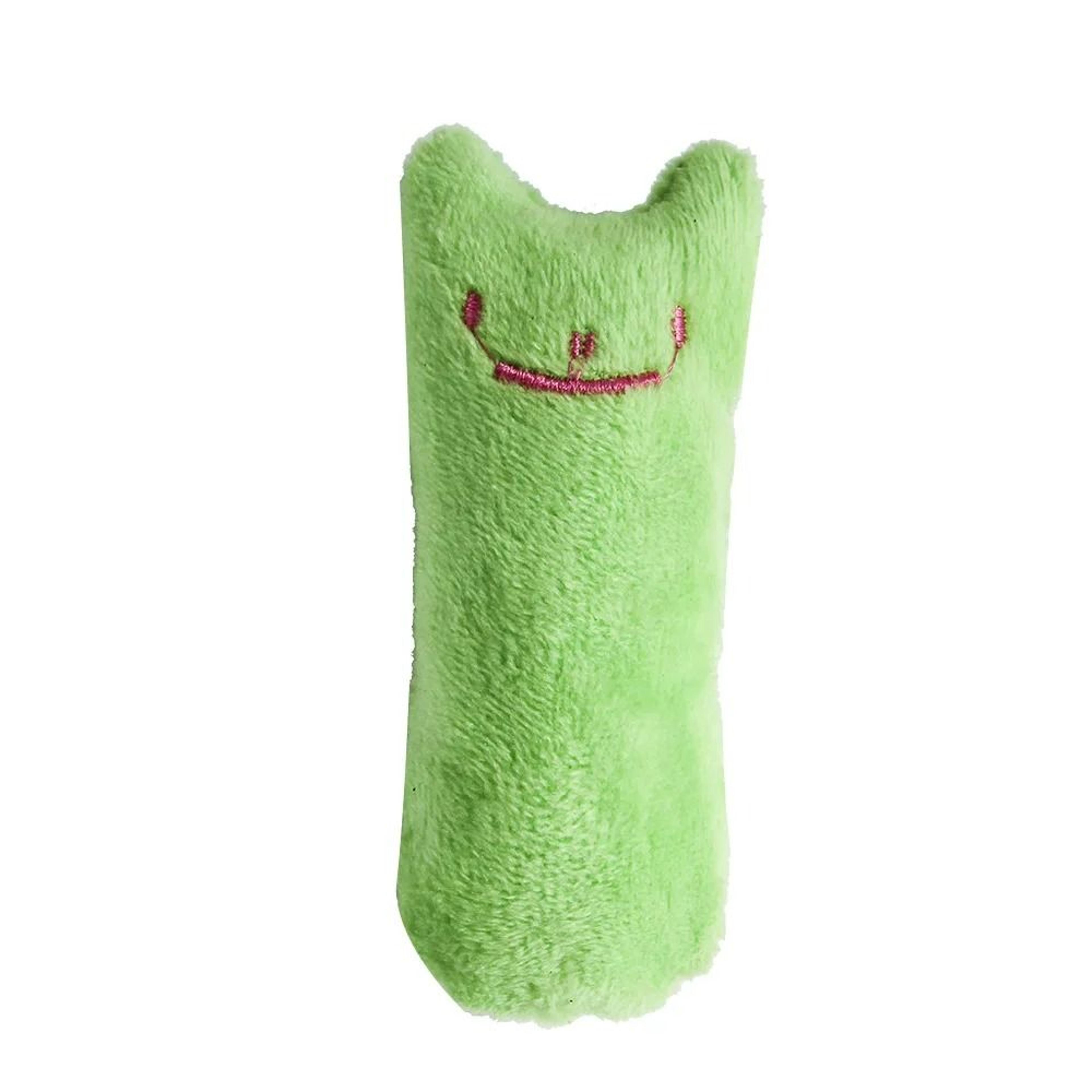 Interactive Plush Catnip Thumb Toy For Chewing  Teeth Grinding 7