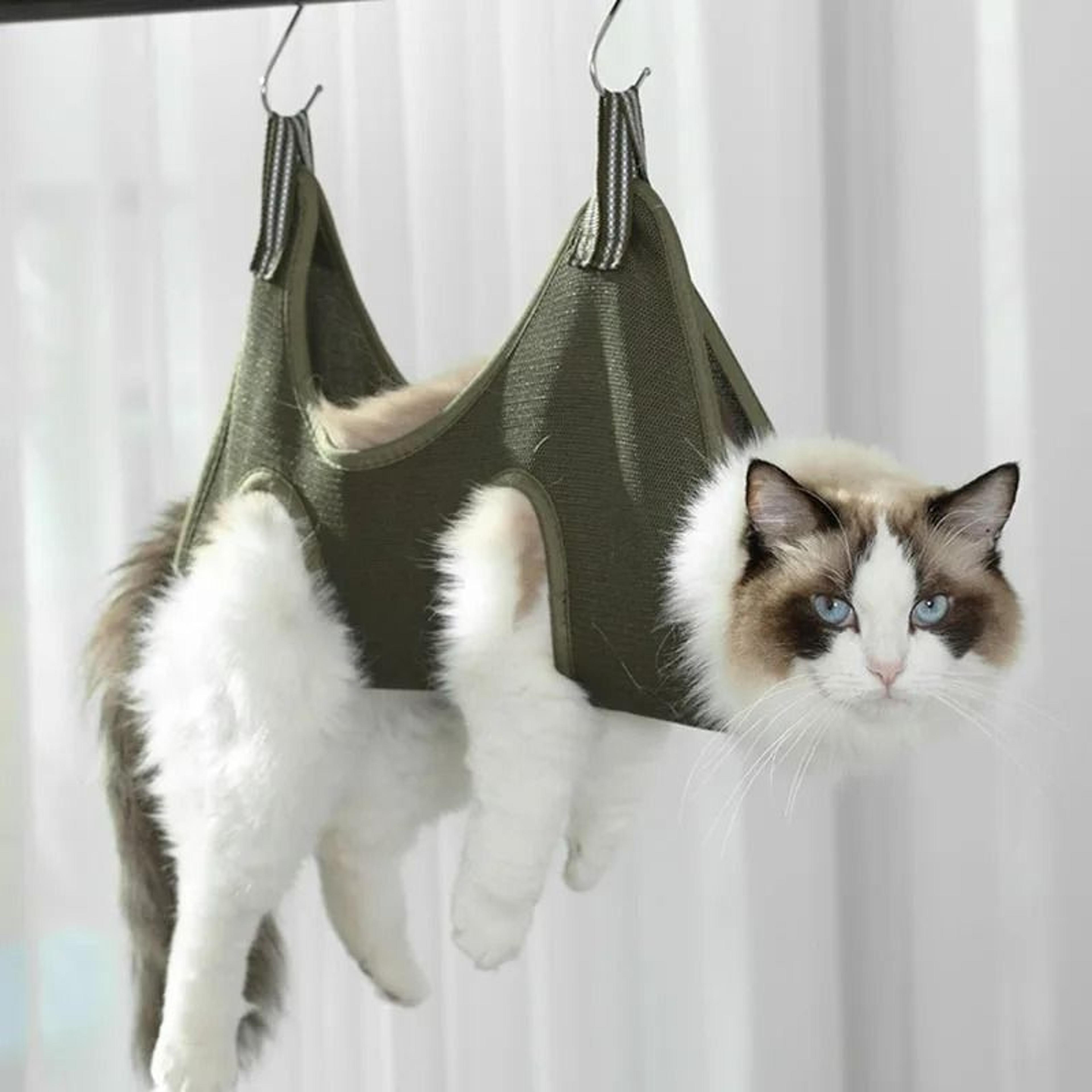 Pet Grooming Restraint Hammock 2