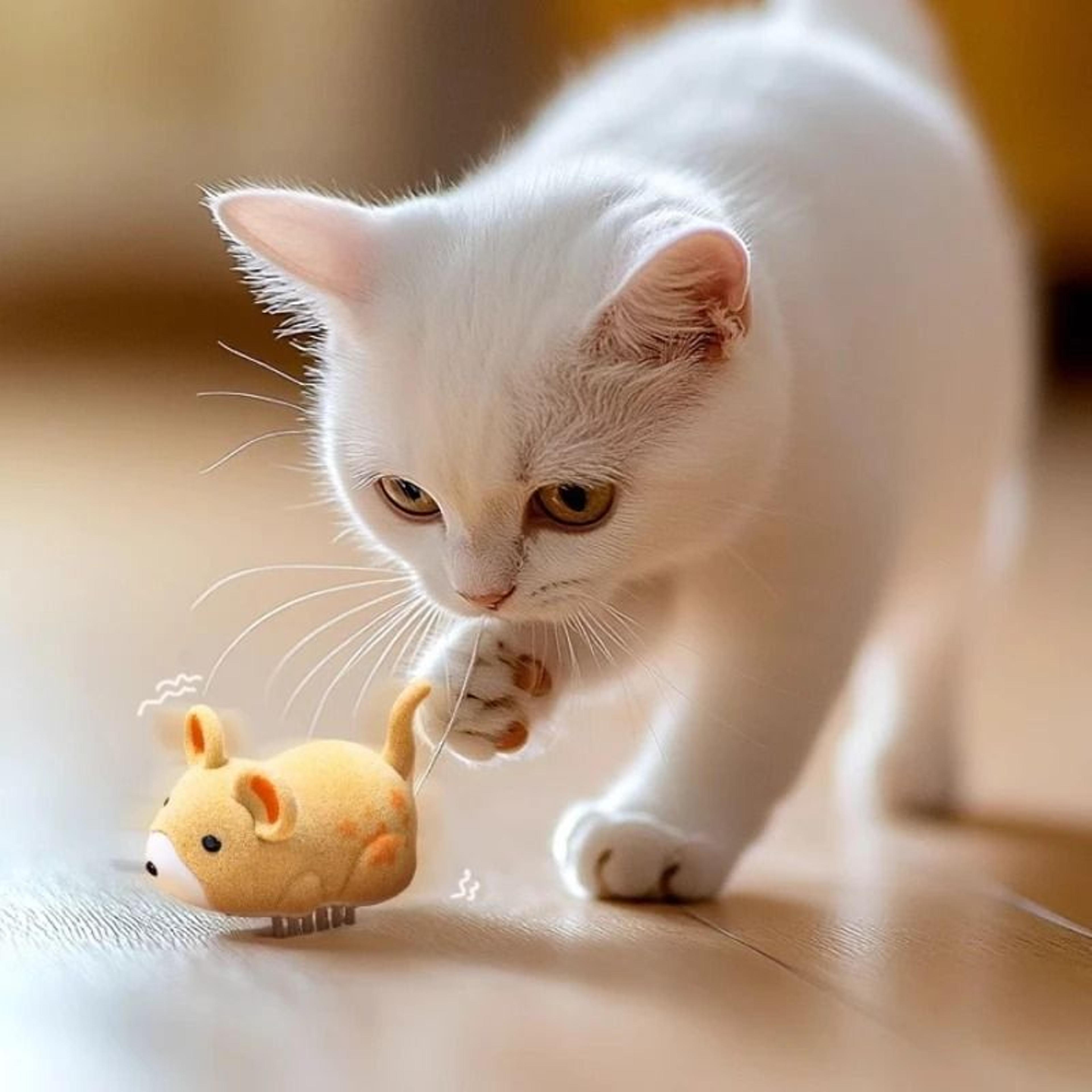 Smart Automatic Running Mouse Toy For Kittens And Cats 1