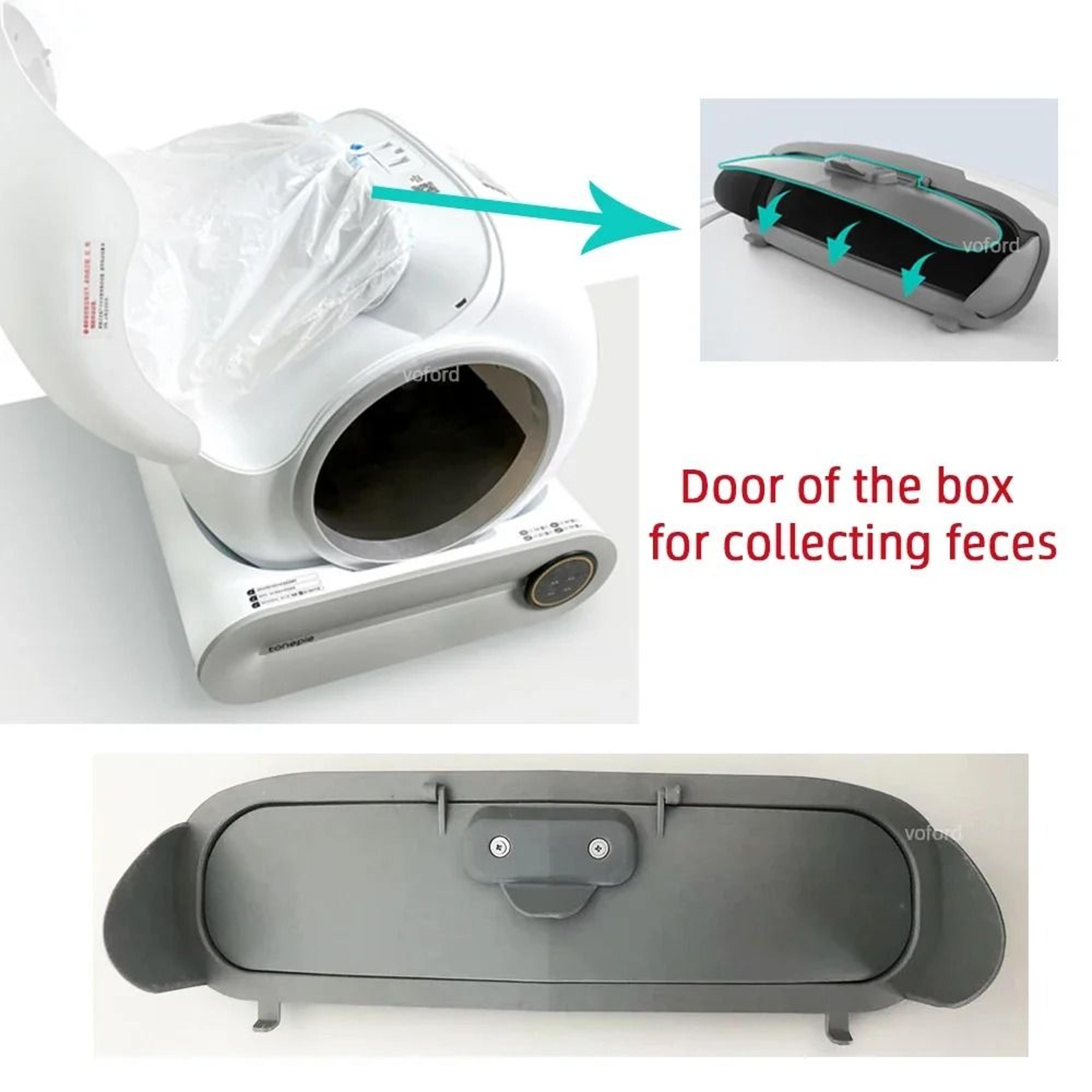 Smart Automatic Litter Box Ventilation Hole Rubber Plug And Bin Door Replacement 3