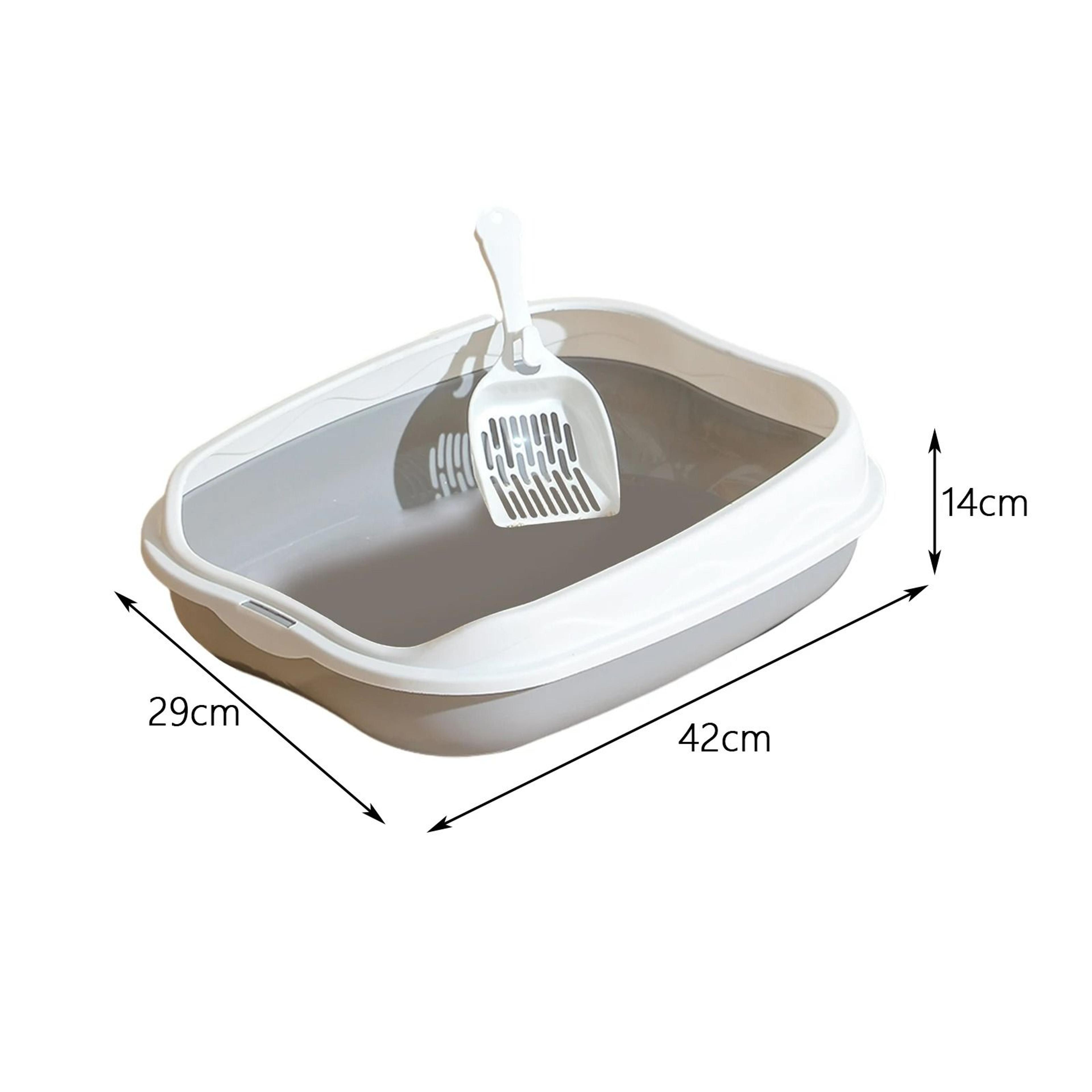 SplashProof SemiEnclosed Cat Litter Box 4