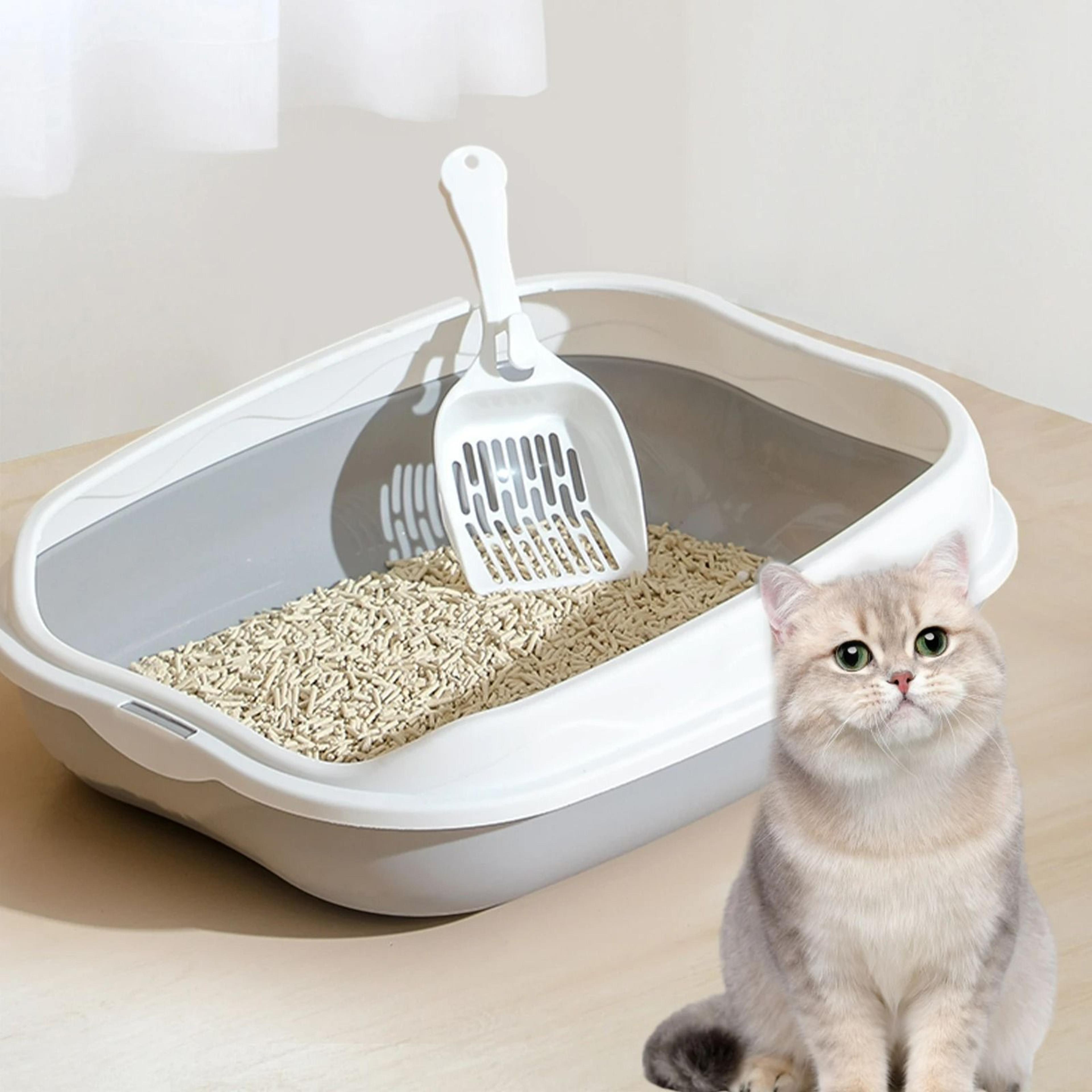 SplashProof SemiEnclosed Cat Litter Box 5