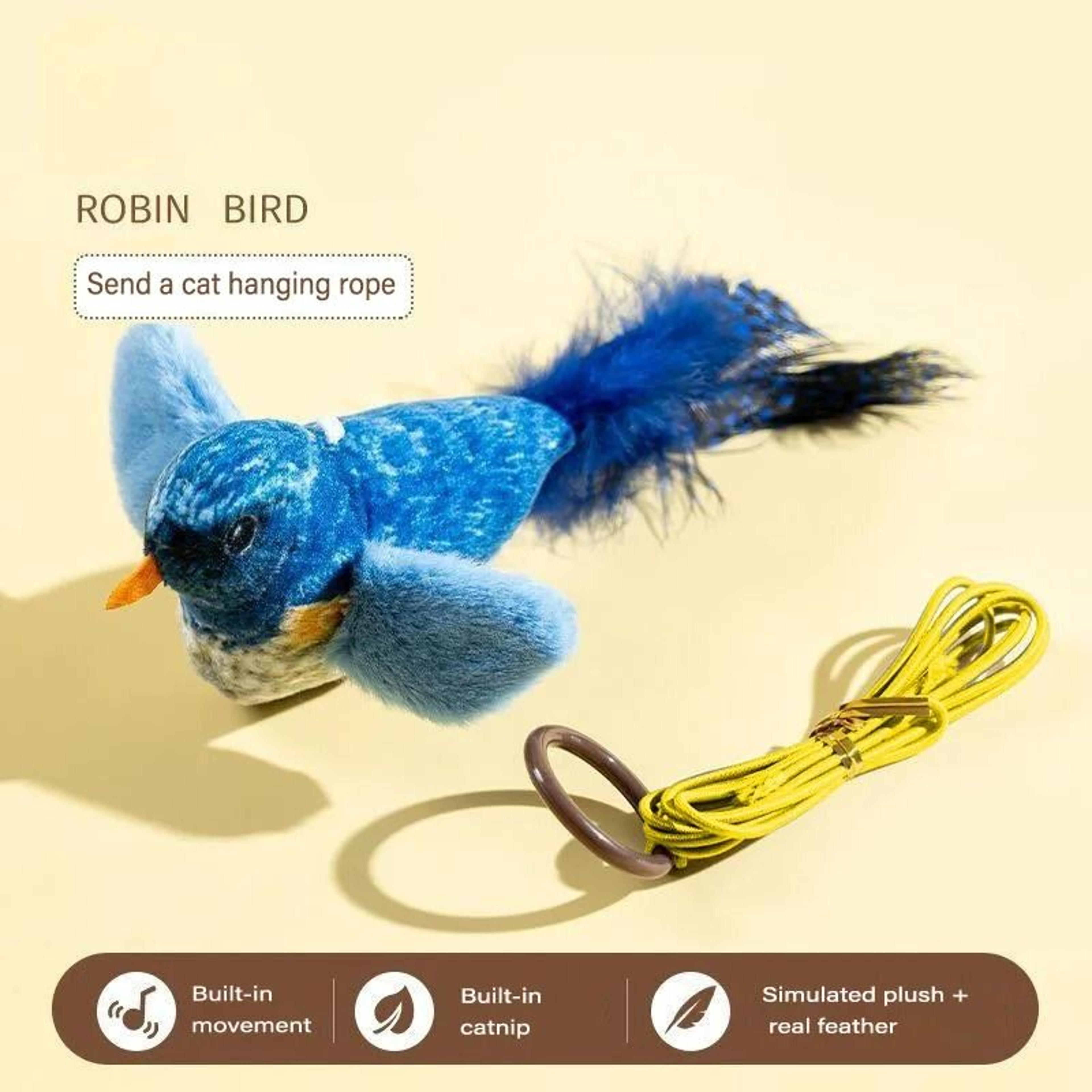 Simulation Chirping Bird Interactive Plush Toy 8
