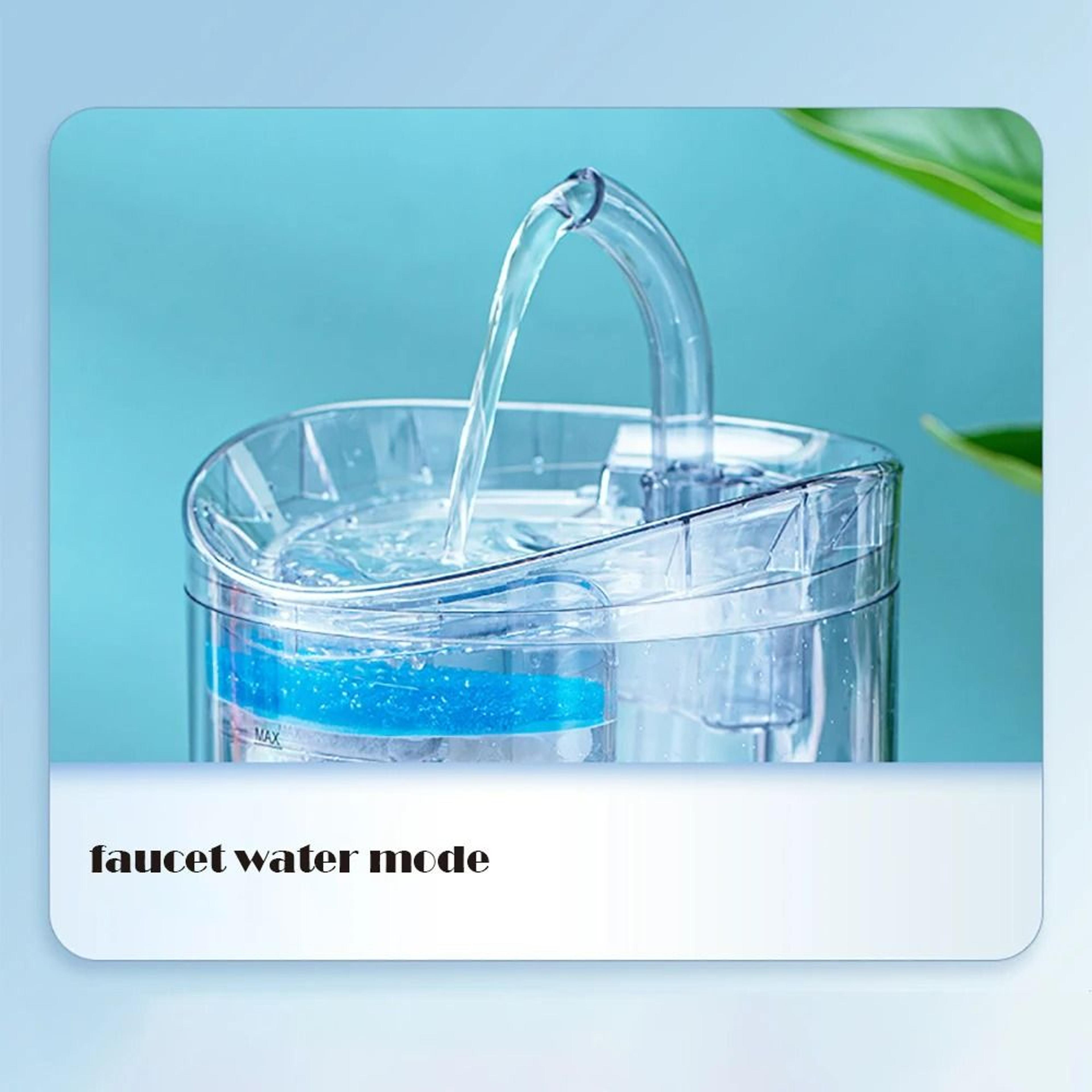 Clear View MotionSensor Faucet Pet Fountain 5