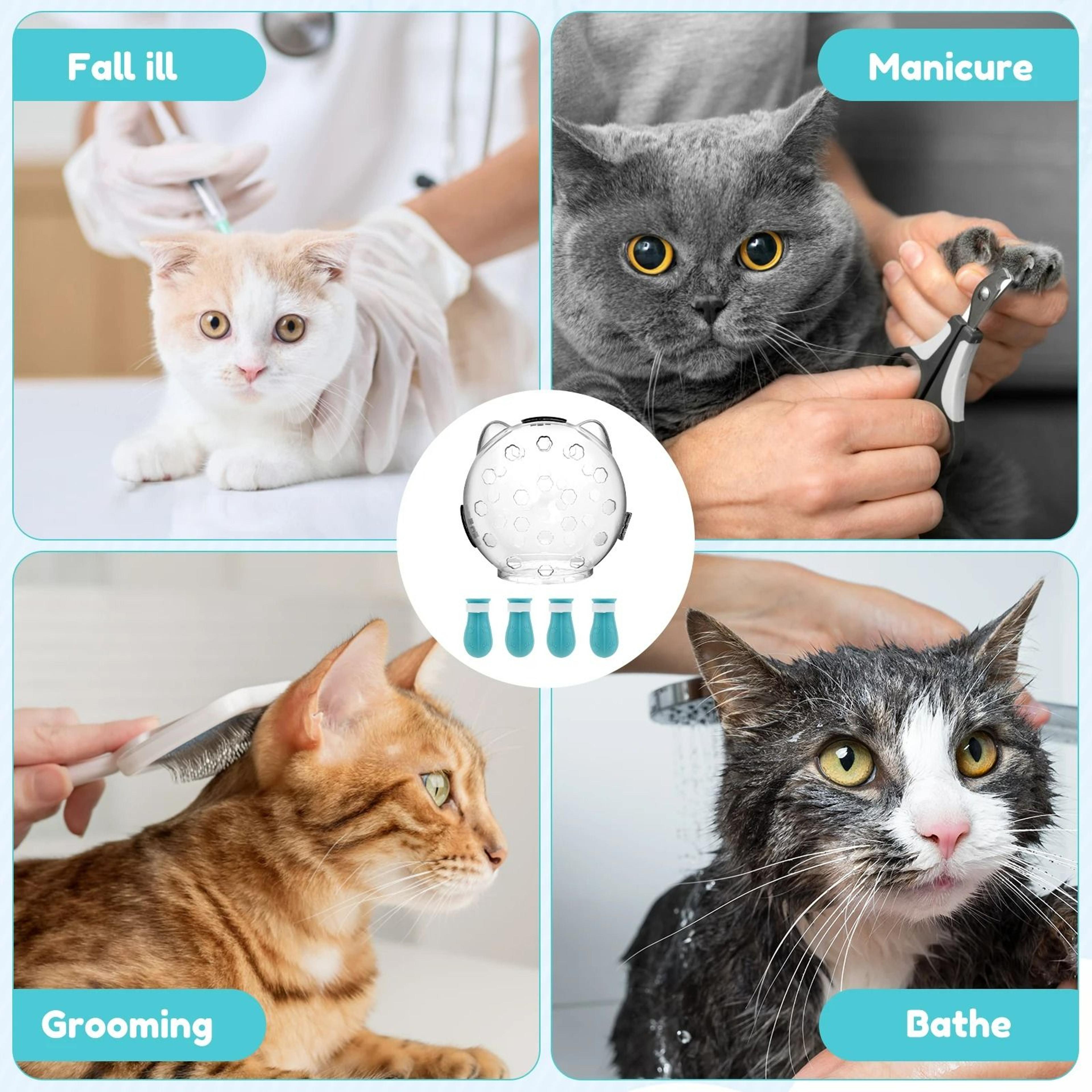 AntiBite Breathable Space Hood  Grooming Booties Set 6
