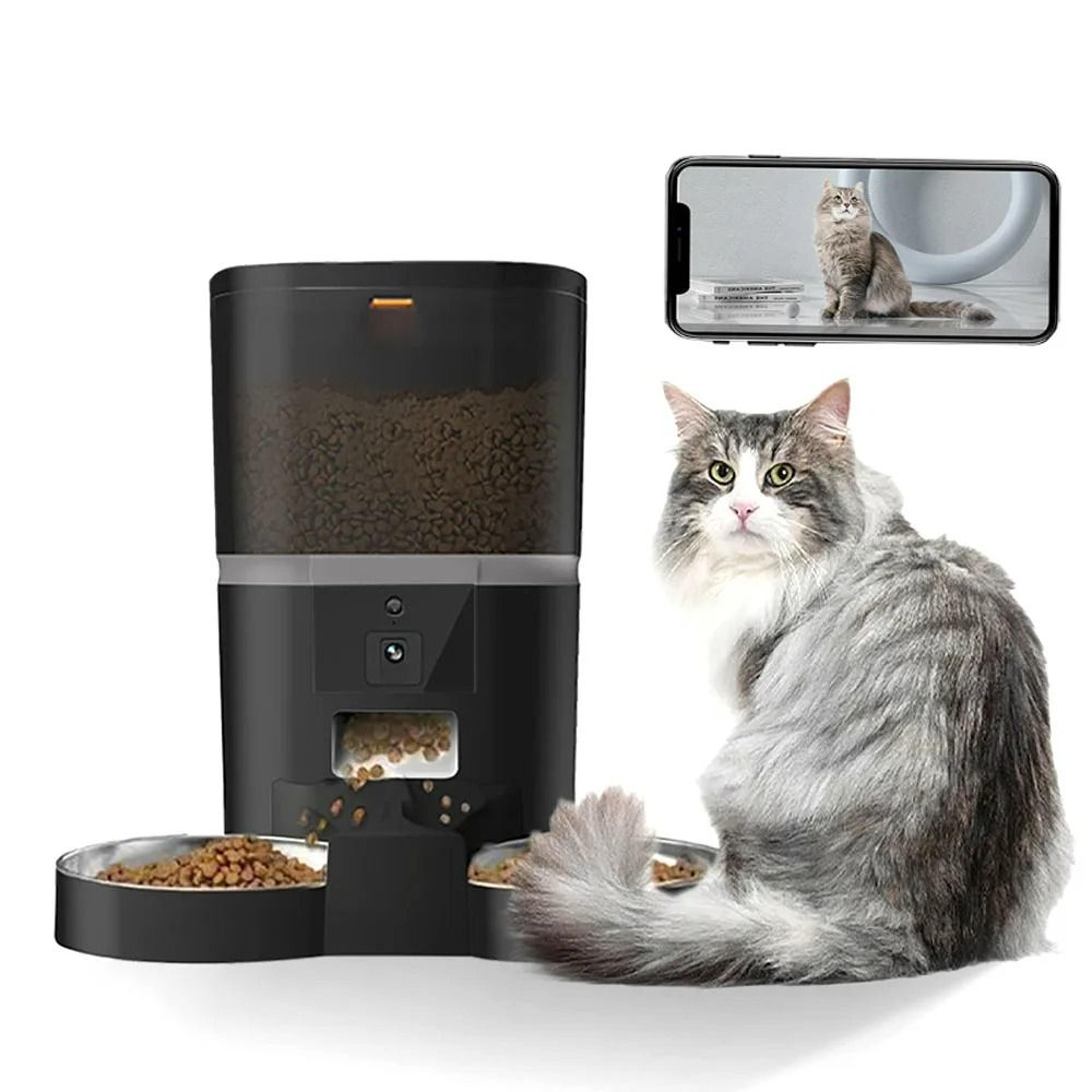 Smart 4L HD Camera Automatic Dual Pet Feeder 9