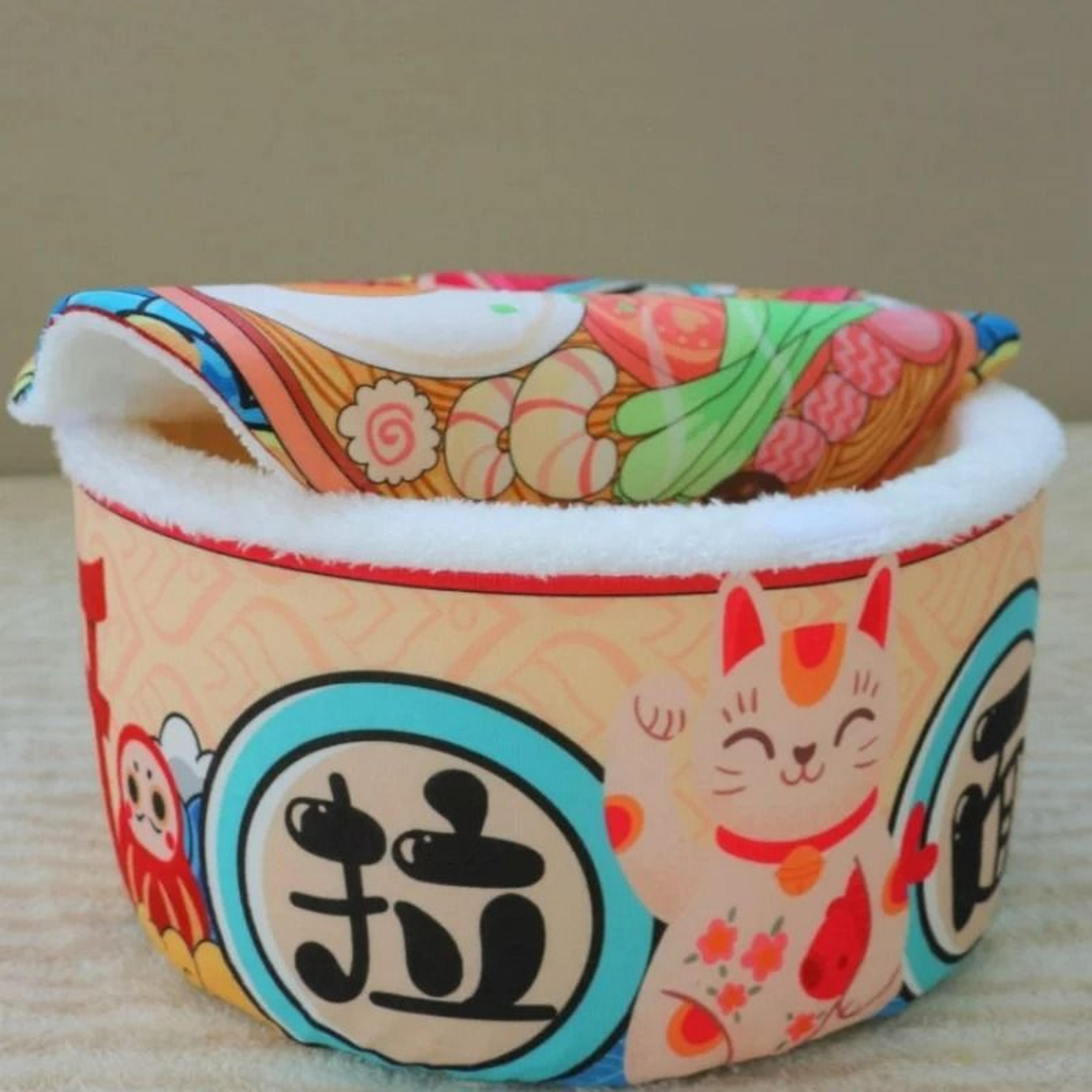 Instant Noodle Warm Pet Bed And Cushion Cup 5