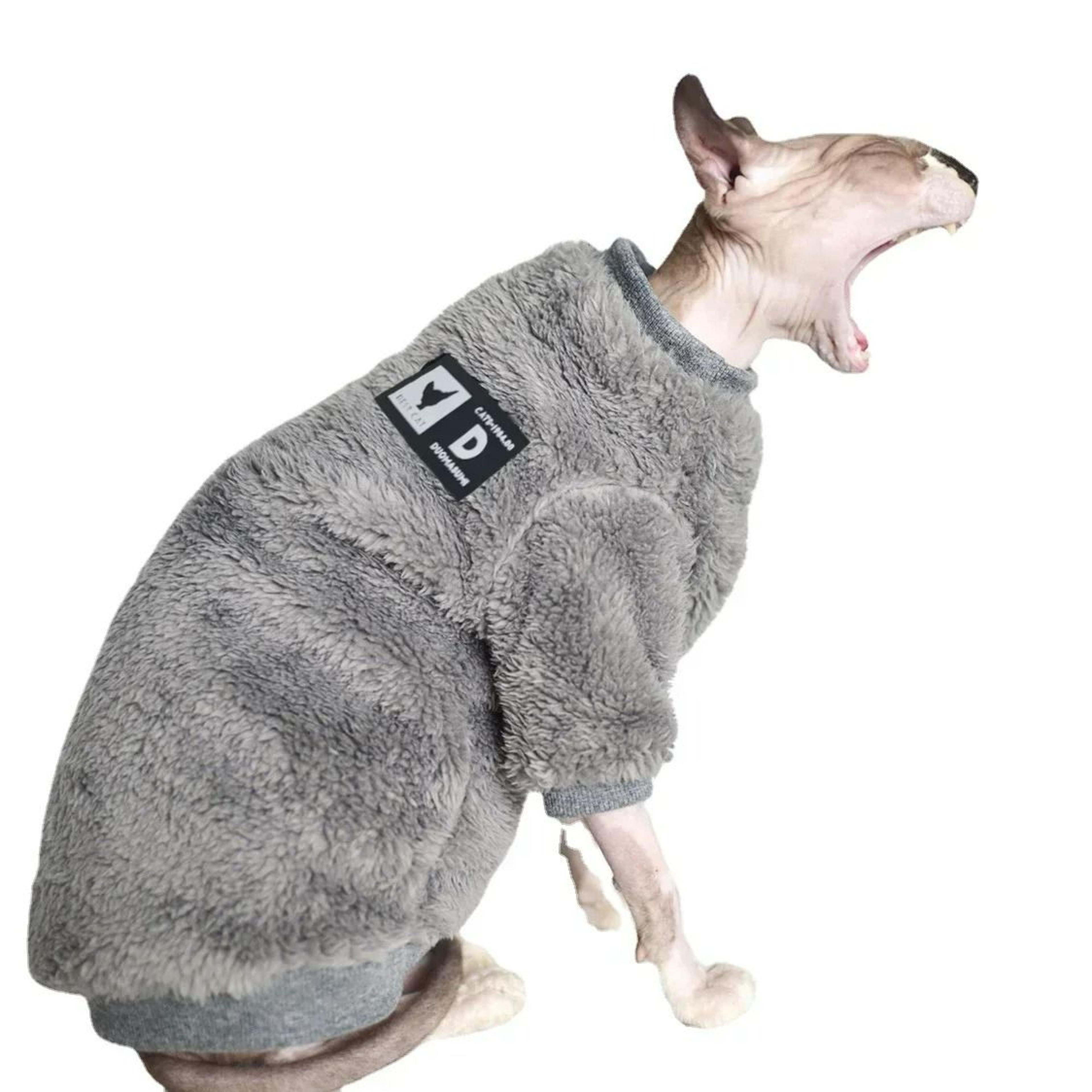 Soft DoubleSided Fluffy Winter Cat Coat 3