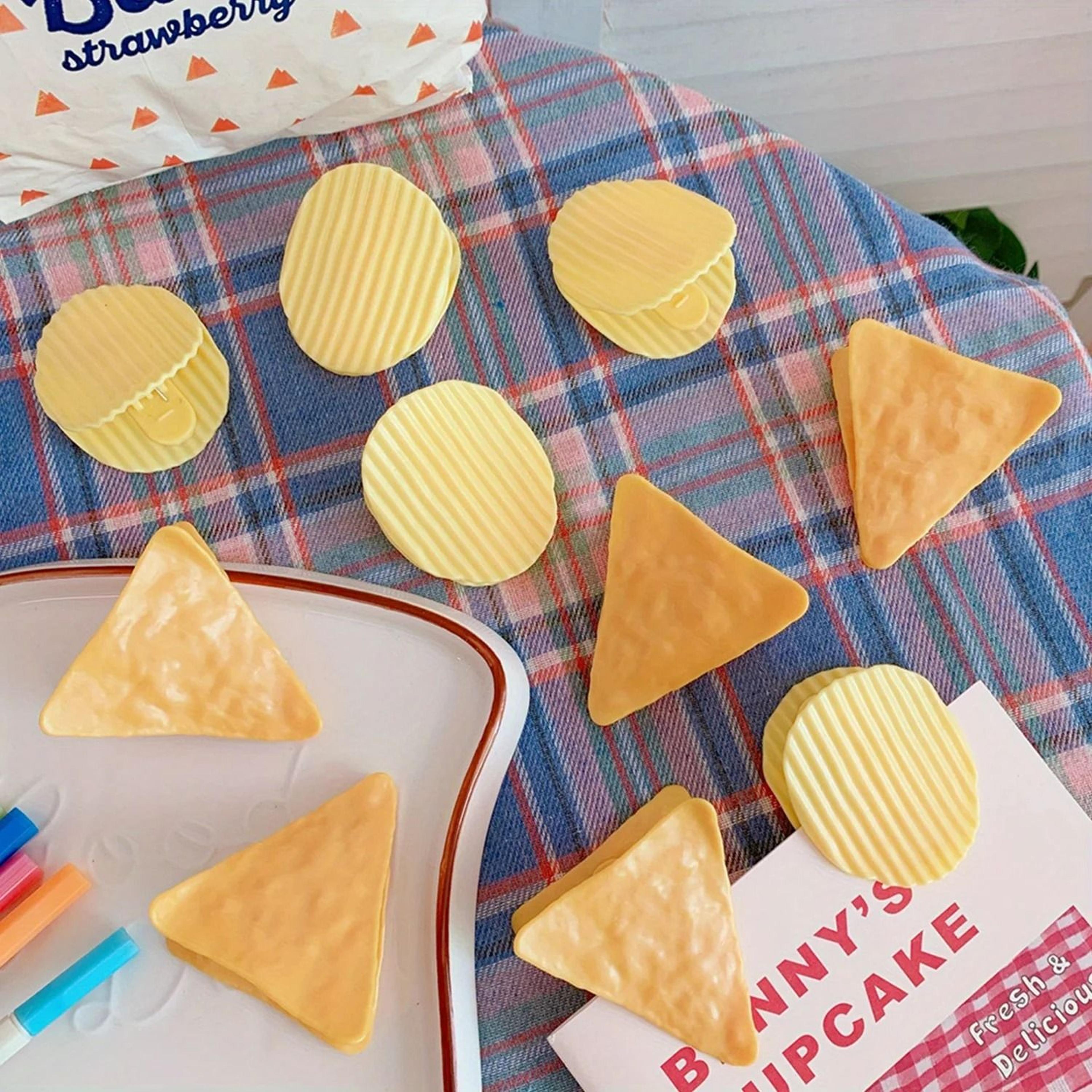 ChipShaped FreshKeeping Food Bag Clips 3