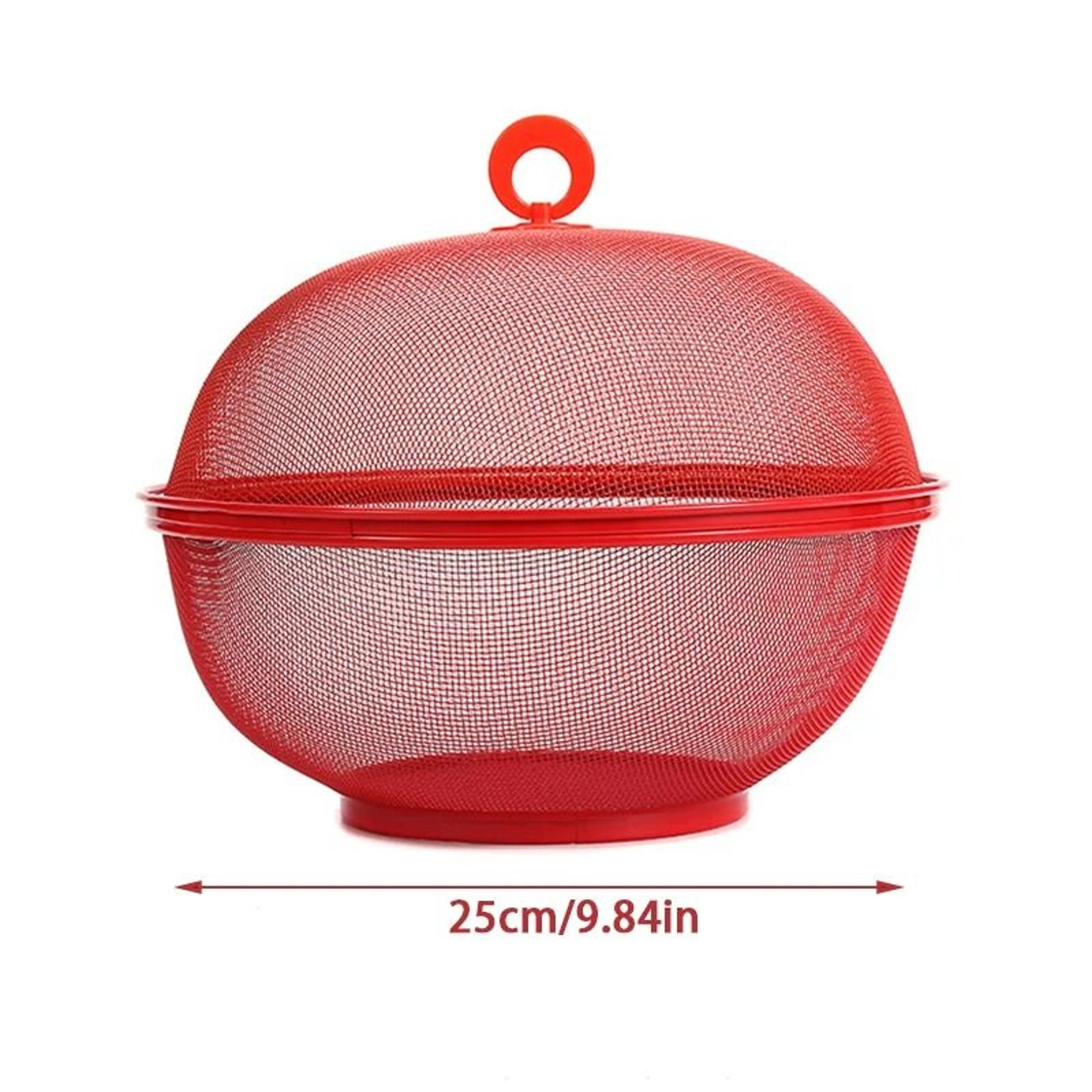 Mesh Fruit Basket With FlyProof Protection Lid 5