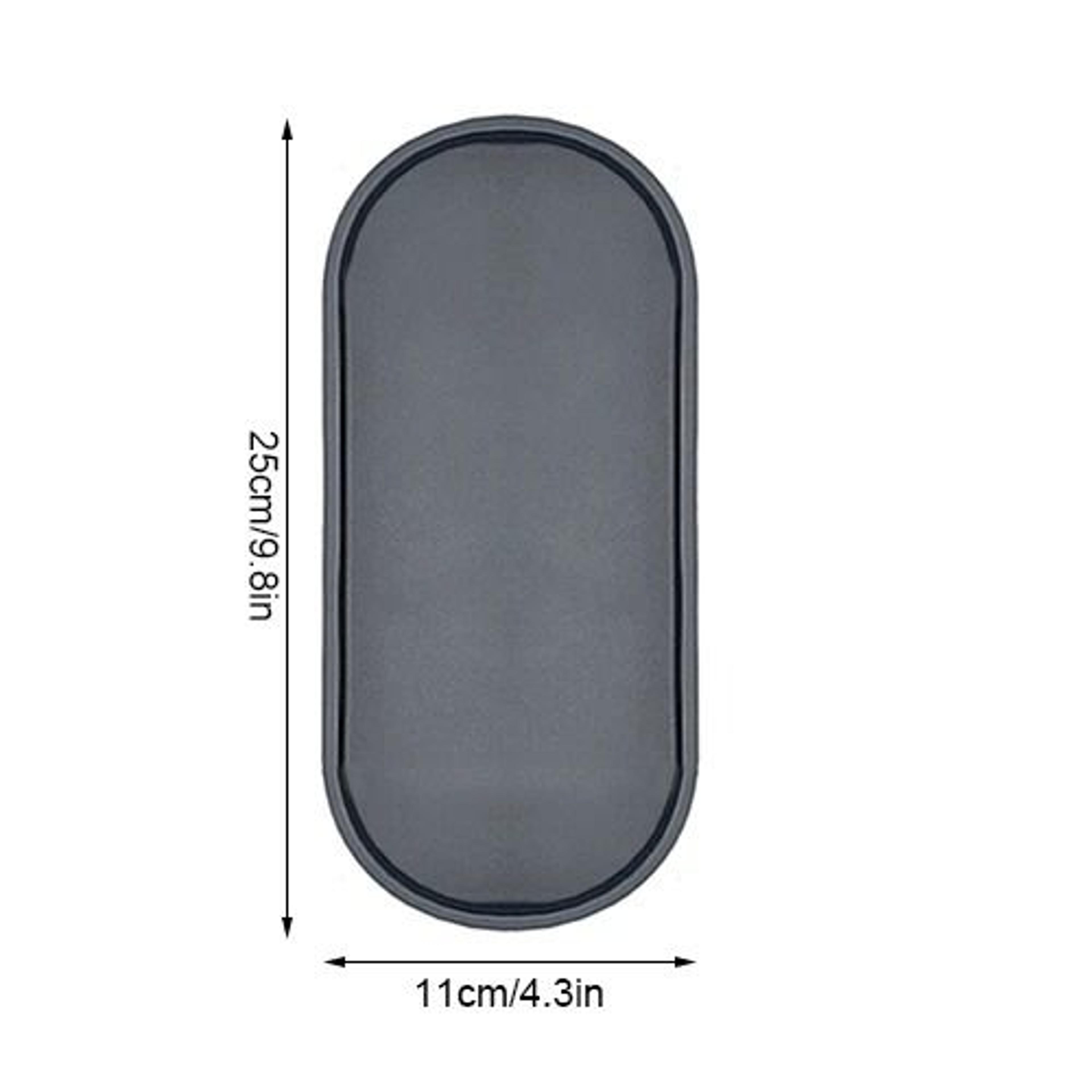 Large Oval Silicone Vanity And Countertop Storage Tray 8