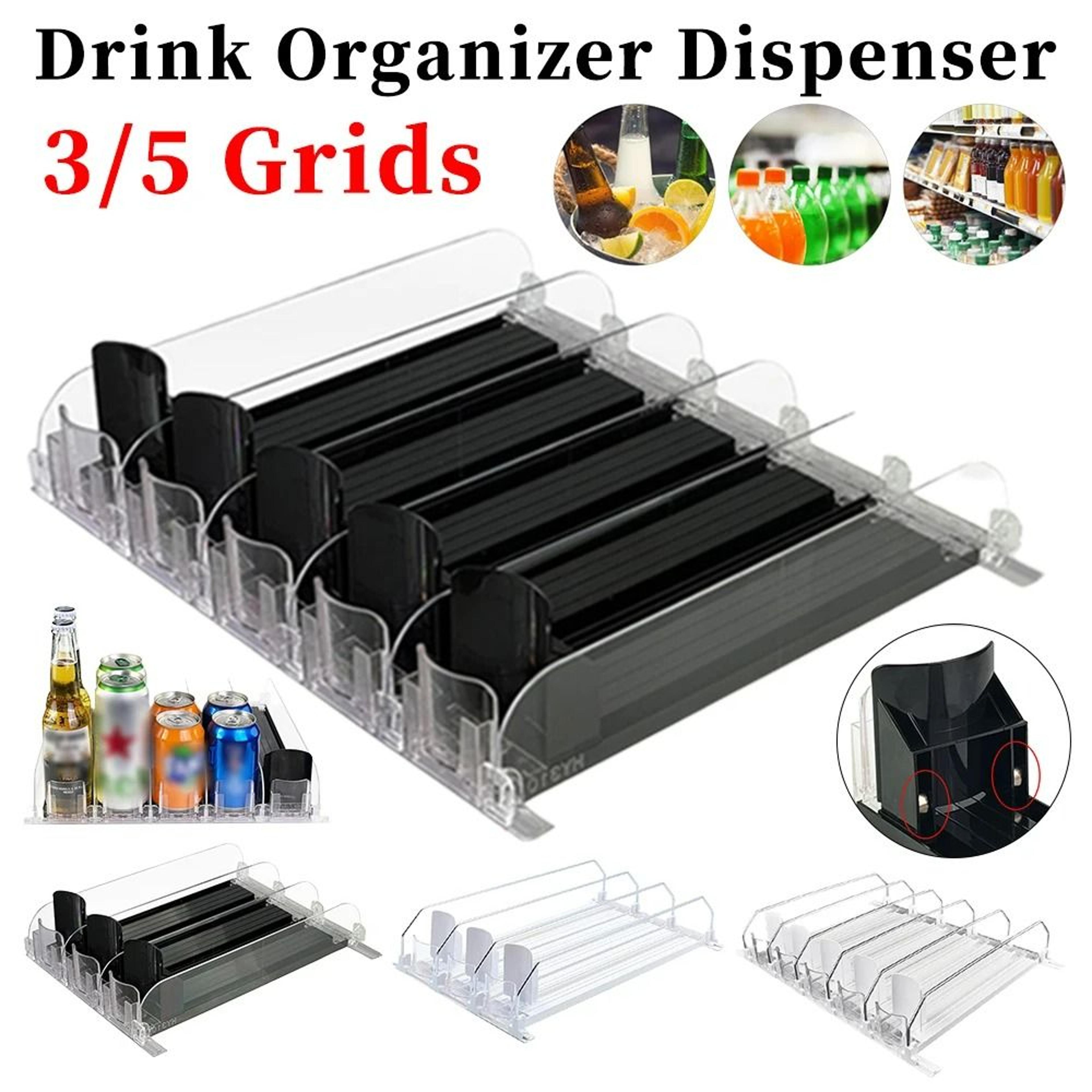 Canned Beverage Push Rack And Drink Organizer Dispenser 0