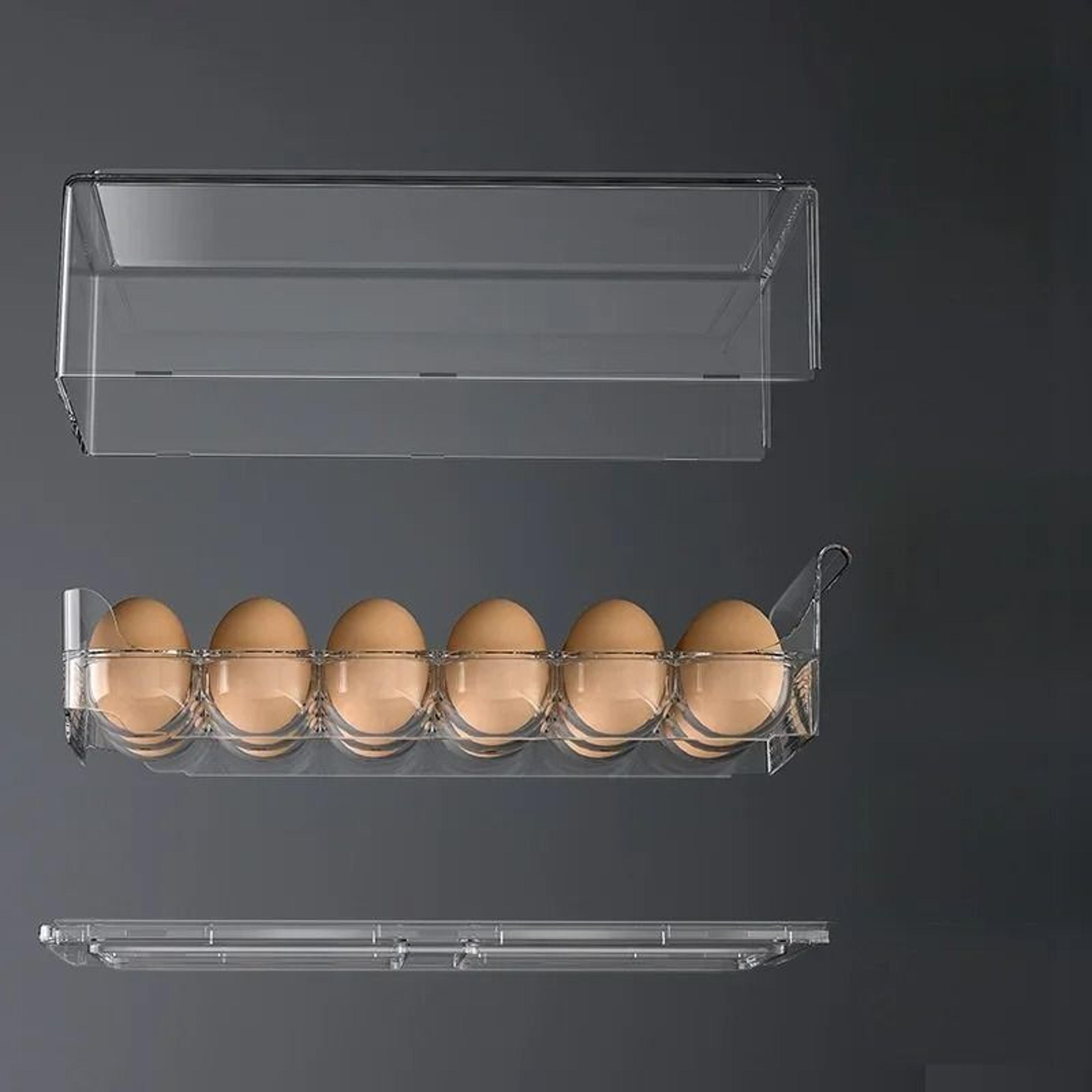 DrawerType Stackable Egg Box And FreshKeeping Fridge Organizer 3