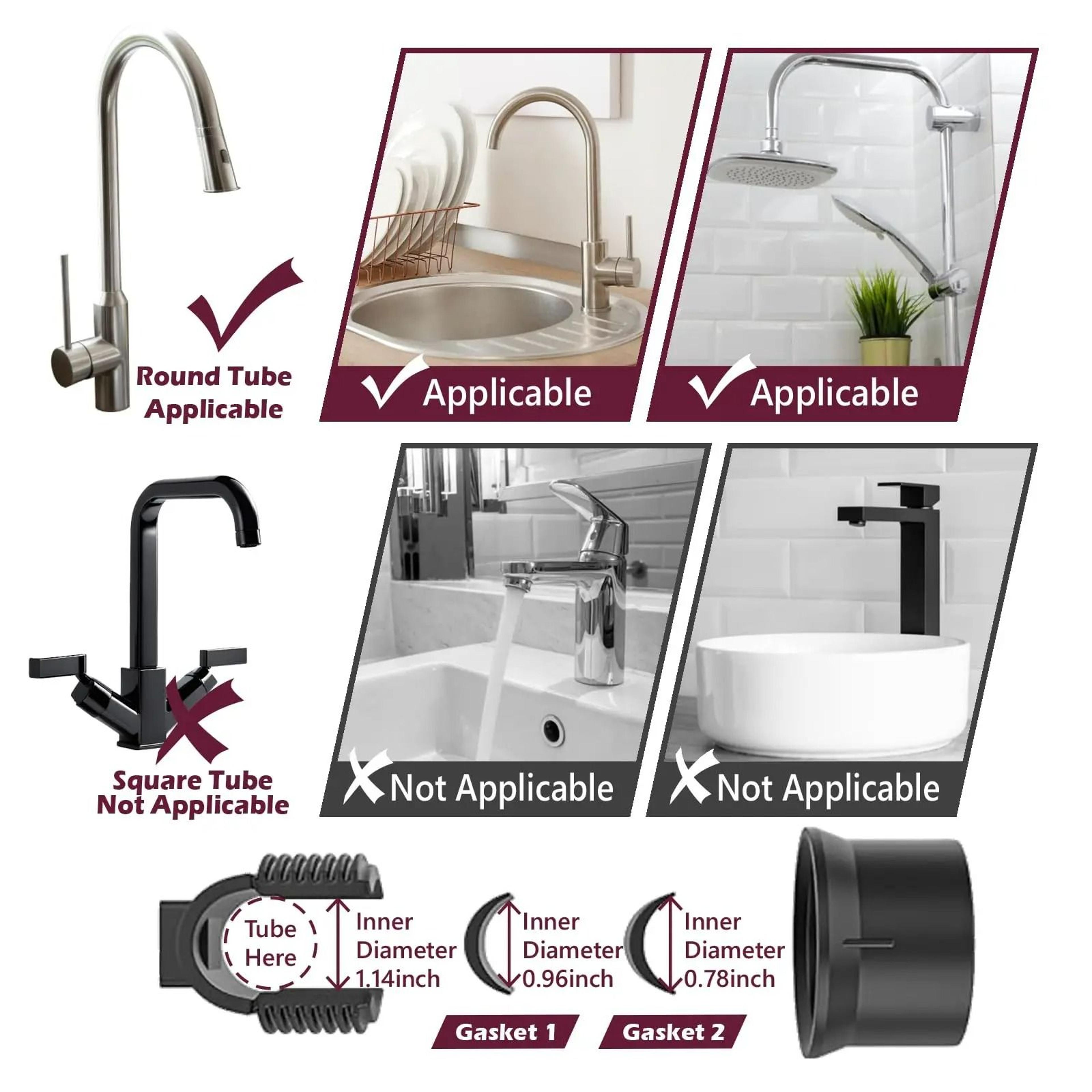 FaucetMounted Kitchen Sink Organizer And Rustproof Sponge Drain Rack 3