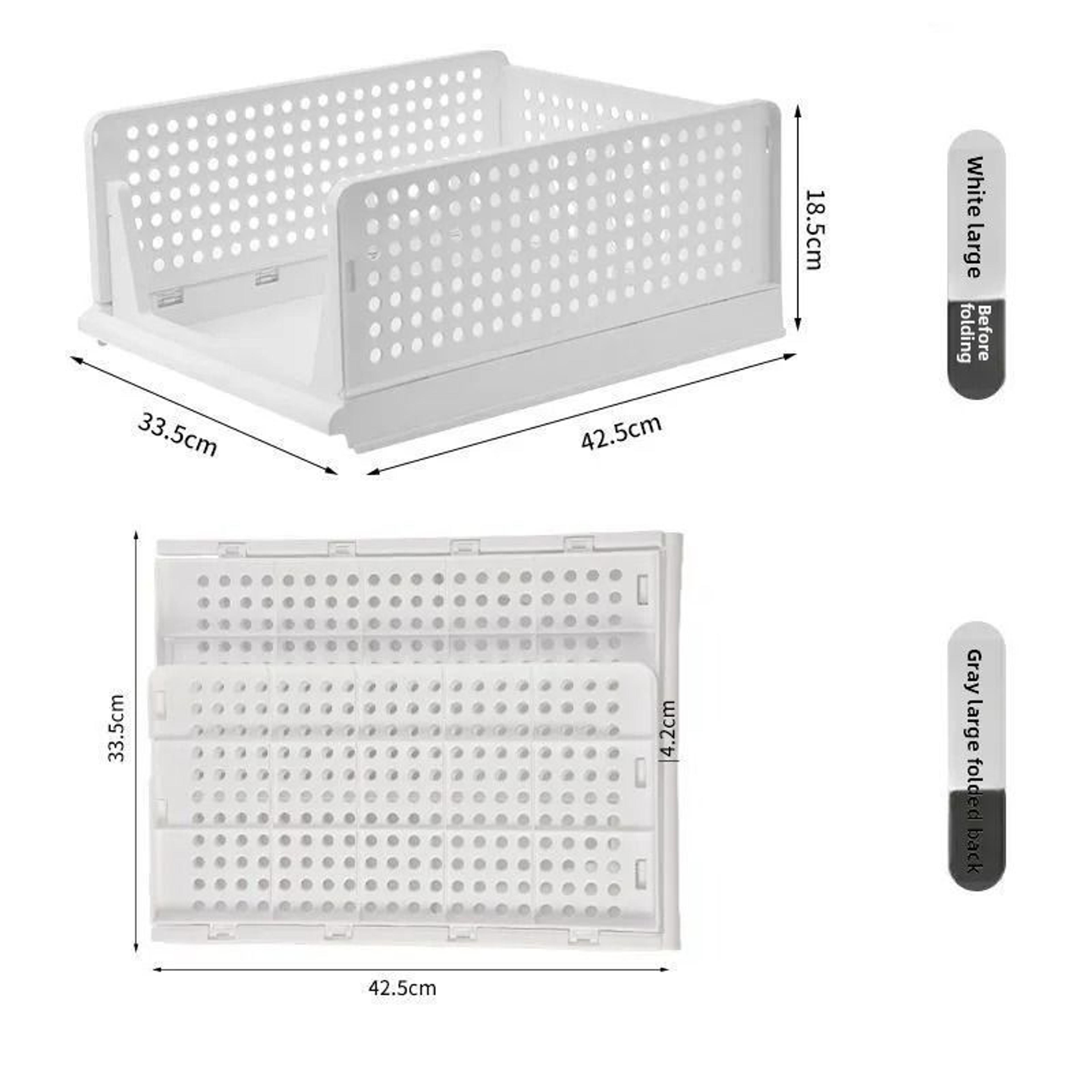 Stackable Wardrobe Storage Basket 10