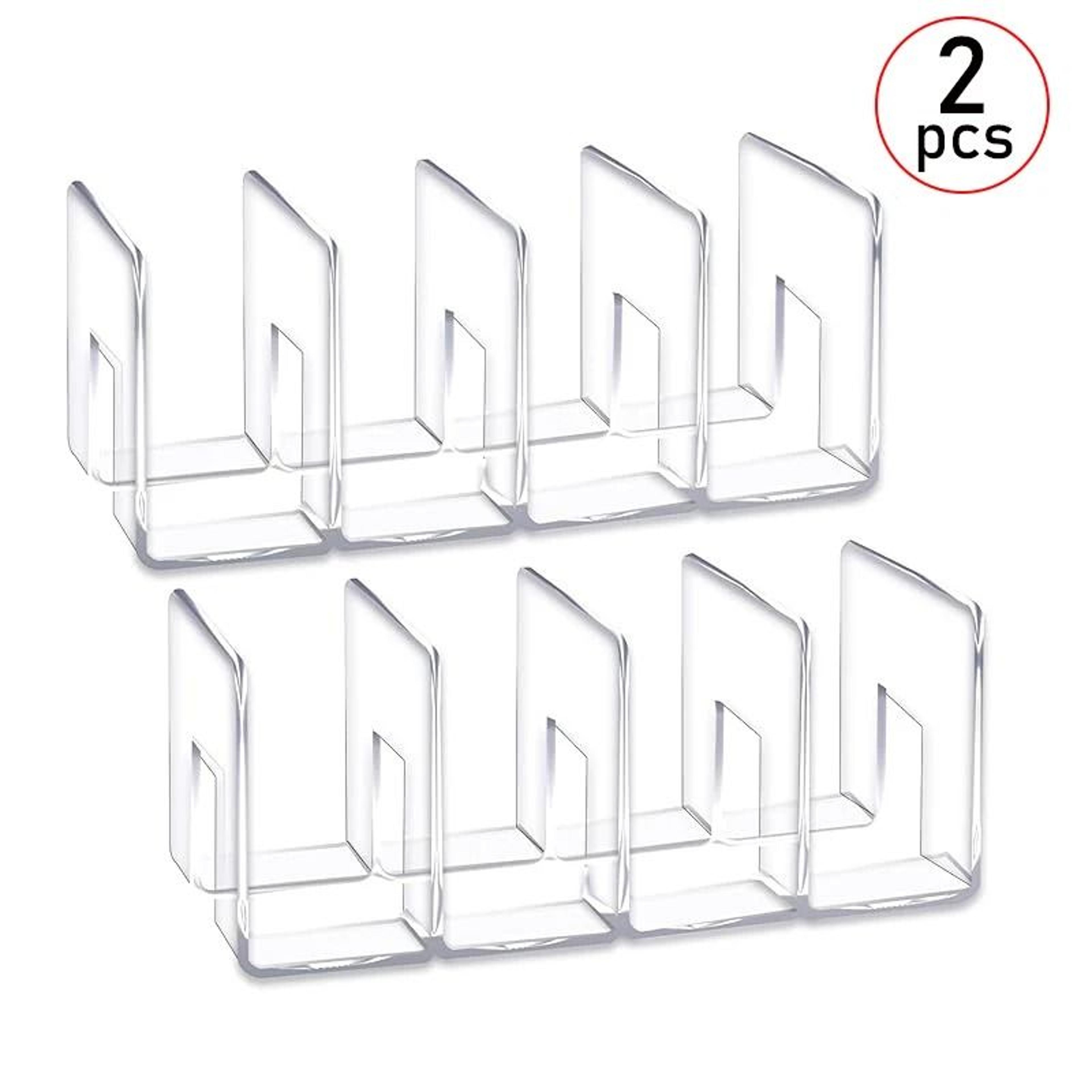 4Section Clear Plastic Purse  Handbag Storage Divider 2Piece Set 6