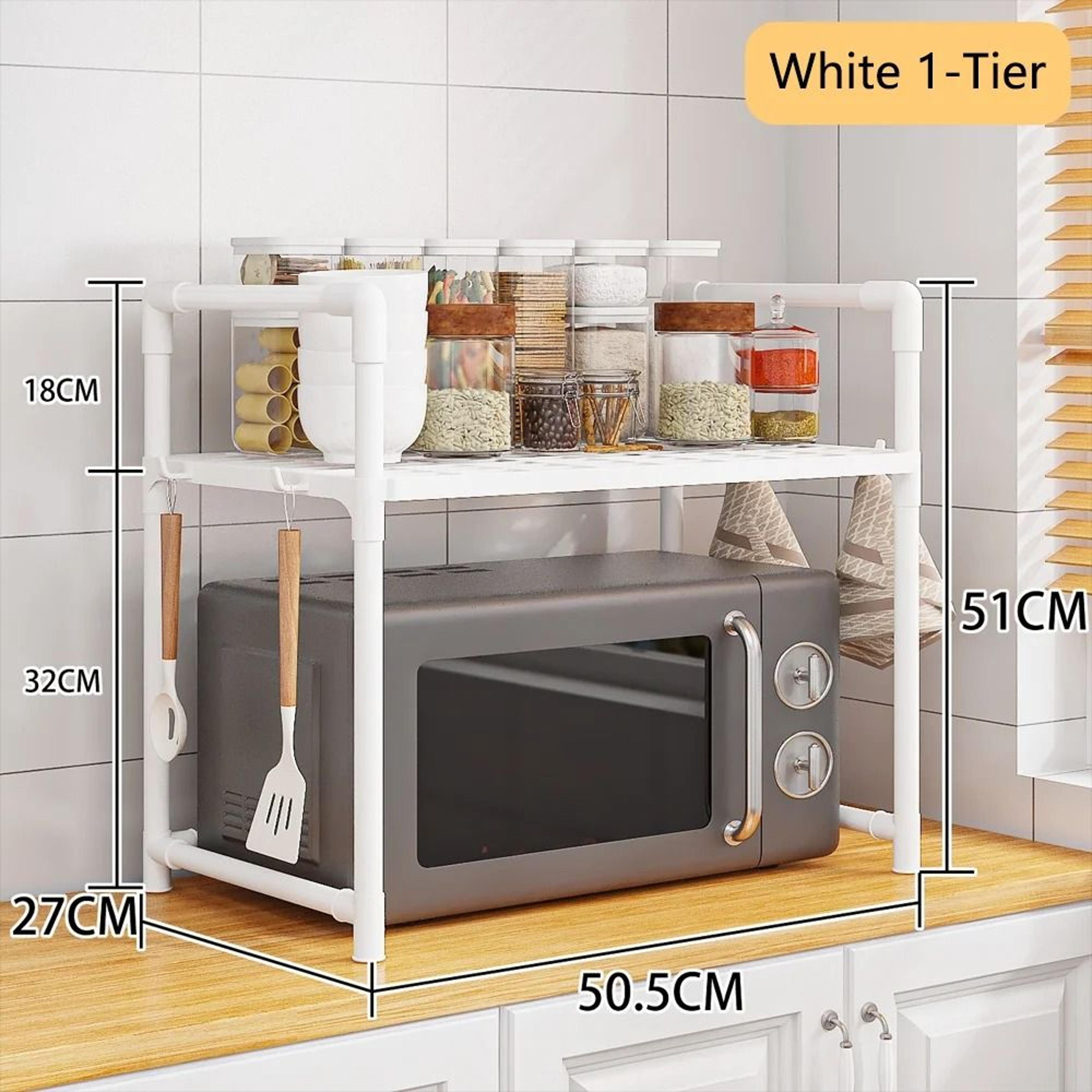 ExtraWide HeavyDuty Microwave Stand  Kitchen Organizer 7