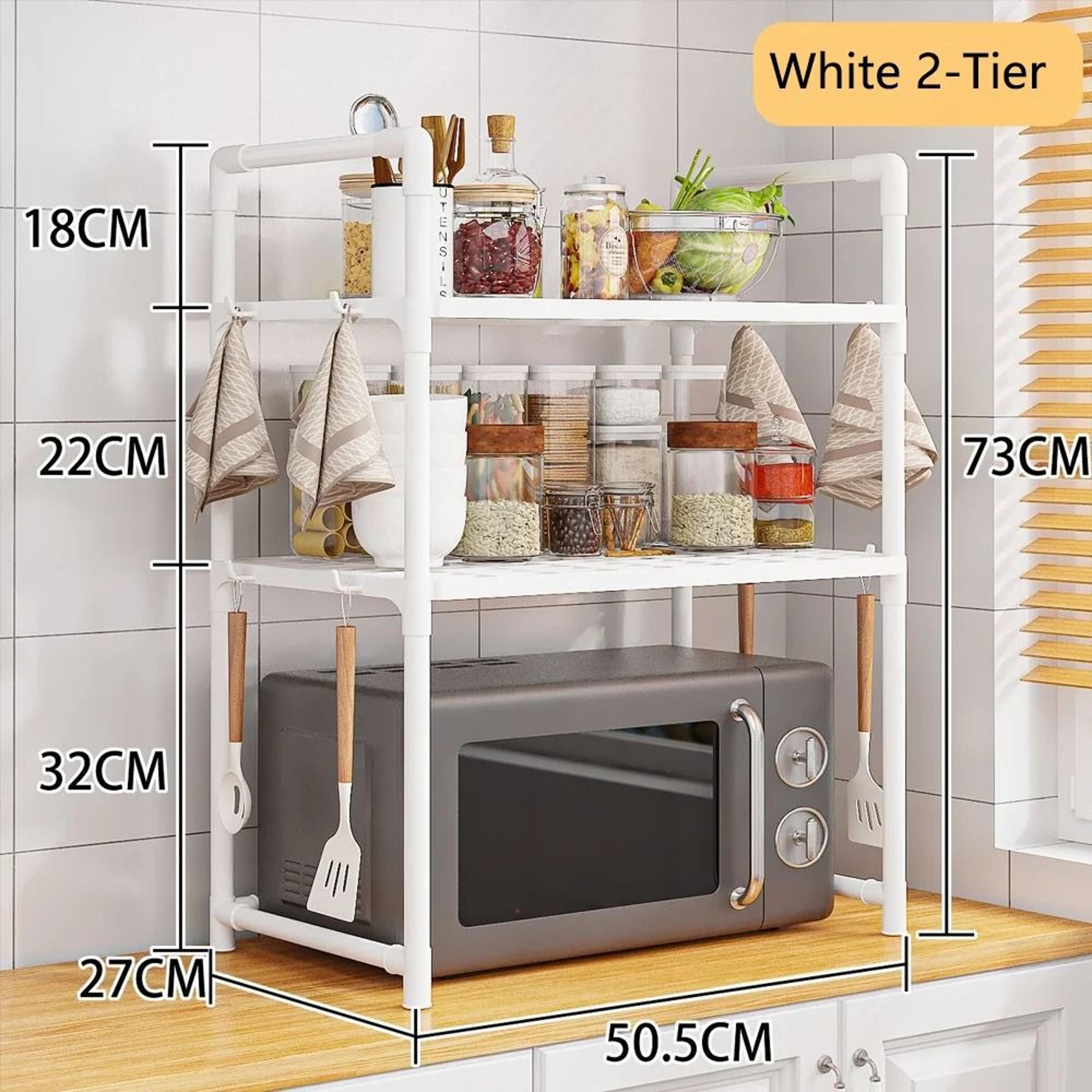 ExtraWide HeavyDuty Microwave Stand  Kitchen Organizer 8