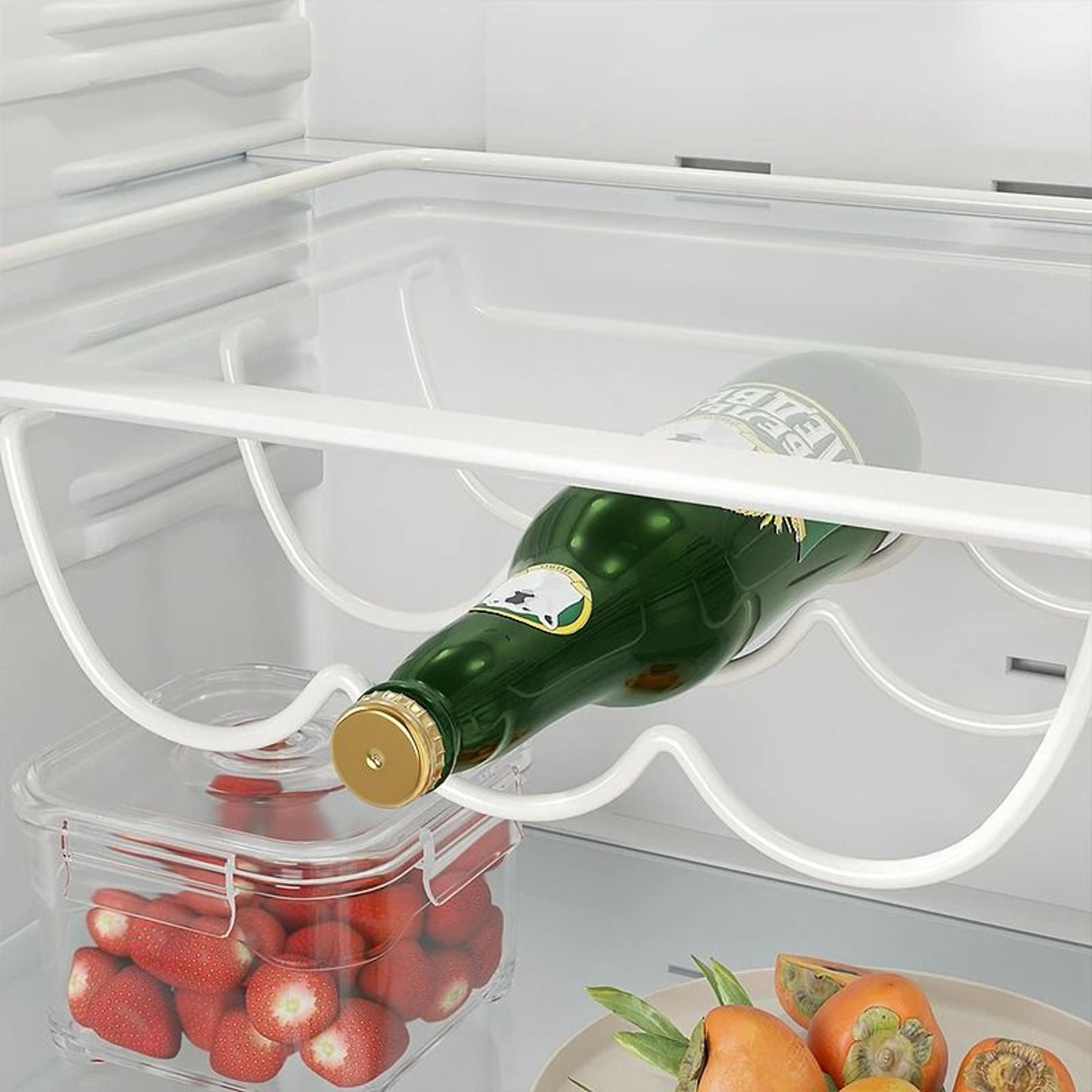 SpaceSaving Refrigerator Beer Bottle Organizer And Beverage Storage Rack 2