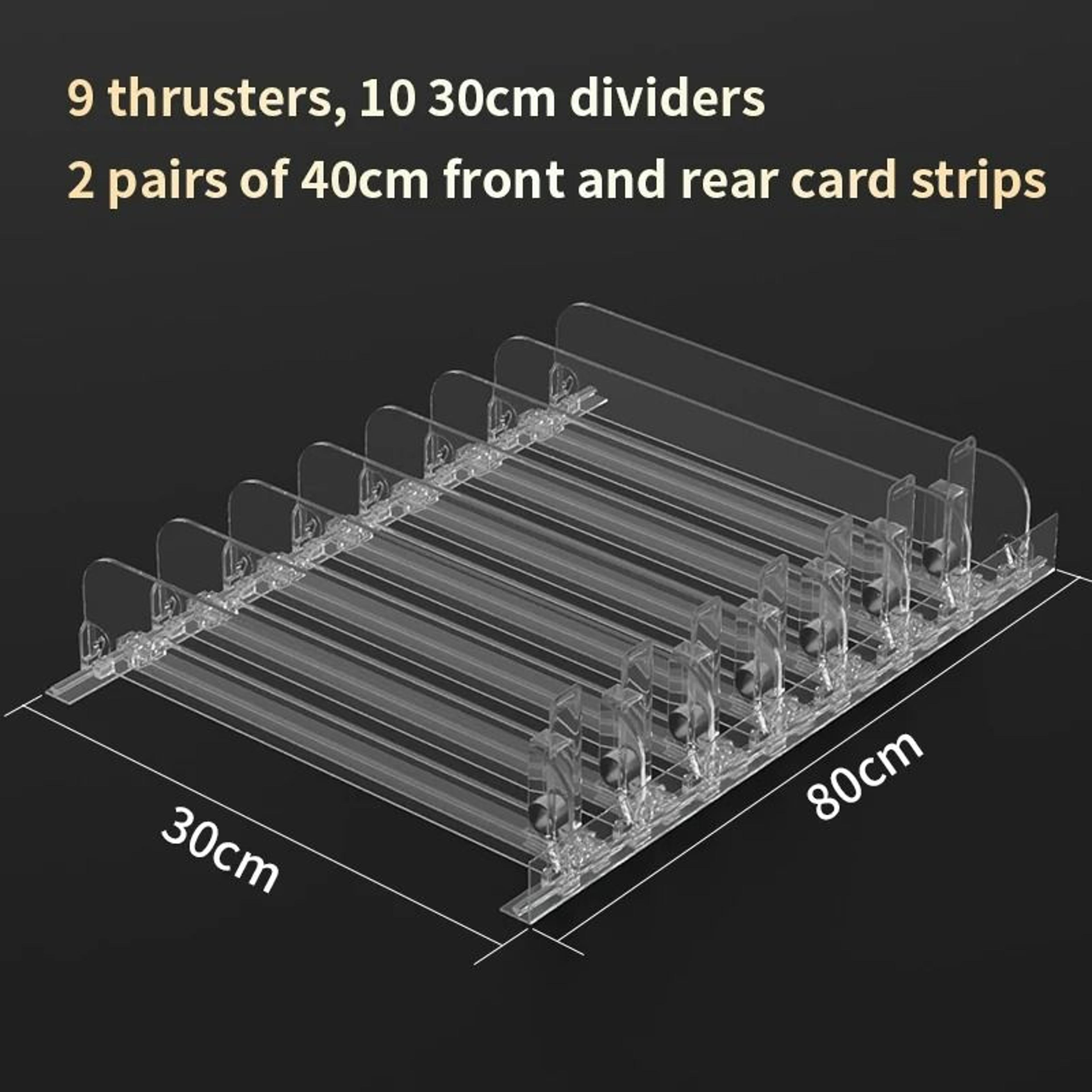 Automatic Shelf Pusher Propeller And Countertop Cosmetic Display Storage Rack 11
