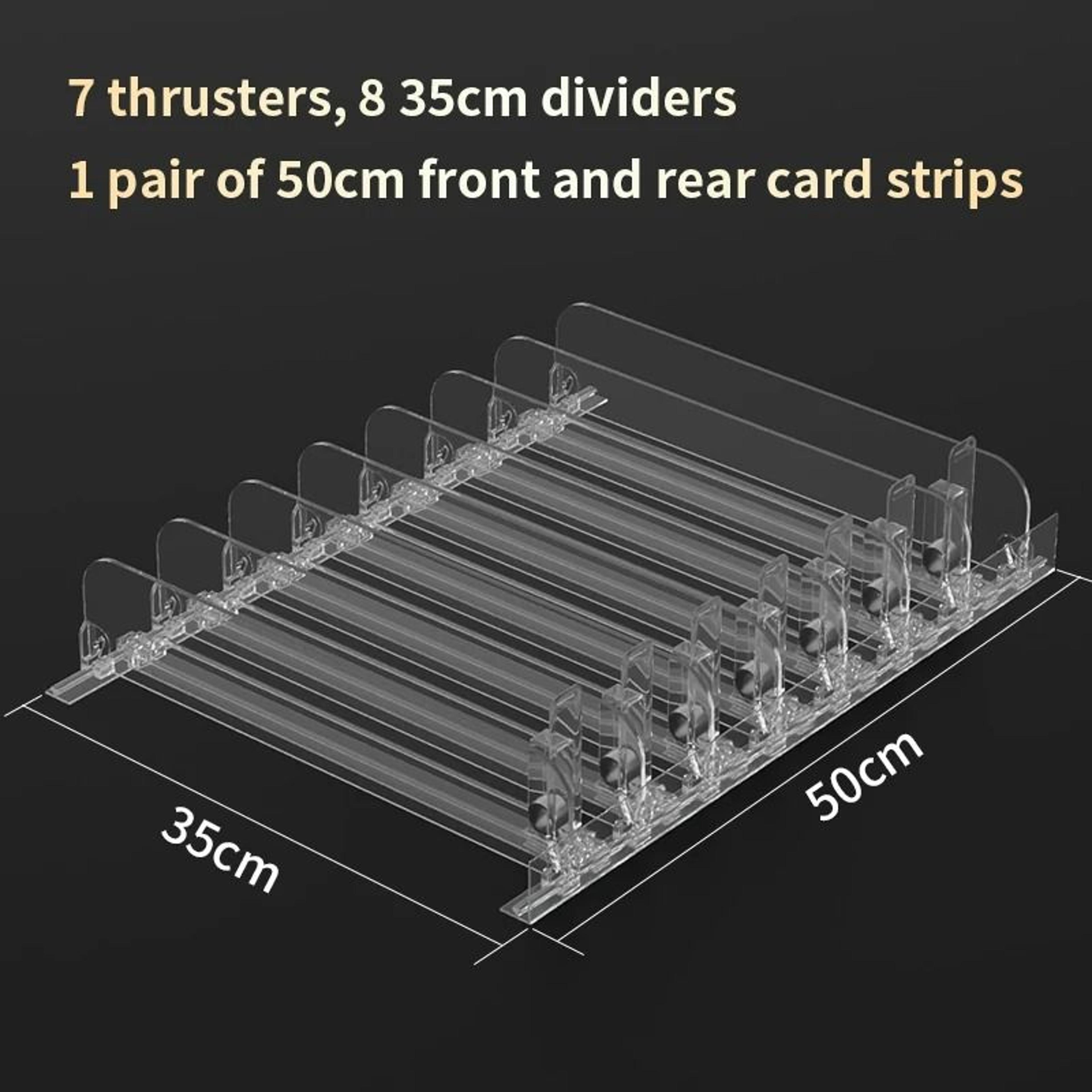 Automatic Shelf Pusher Propeller And Countertop Cosmetic Display Storage Rack 13