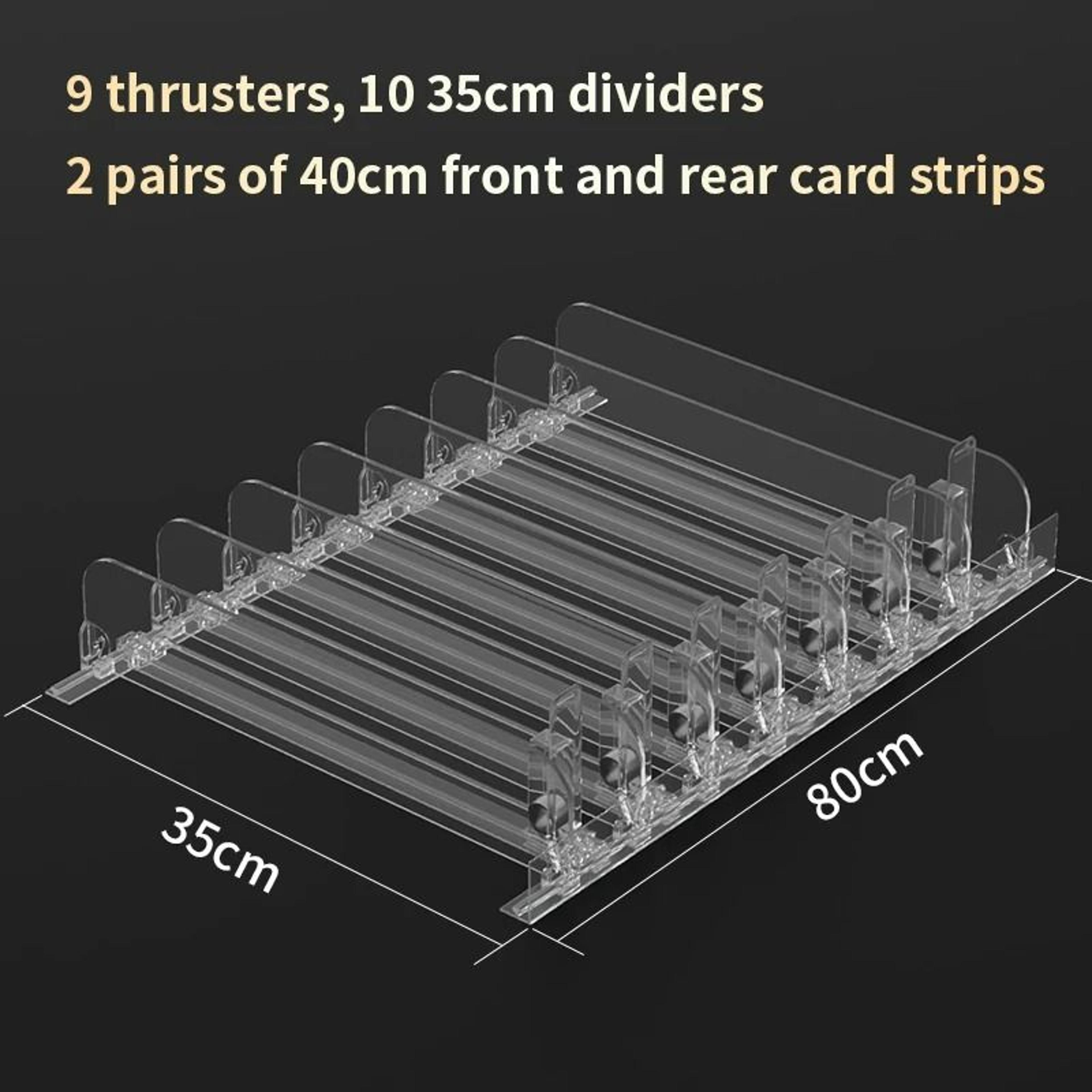 Automatic Shelf Pusher Propeller And Countertop Cosmetic Display Storage Rack 14