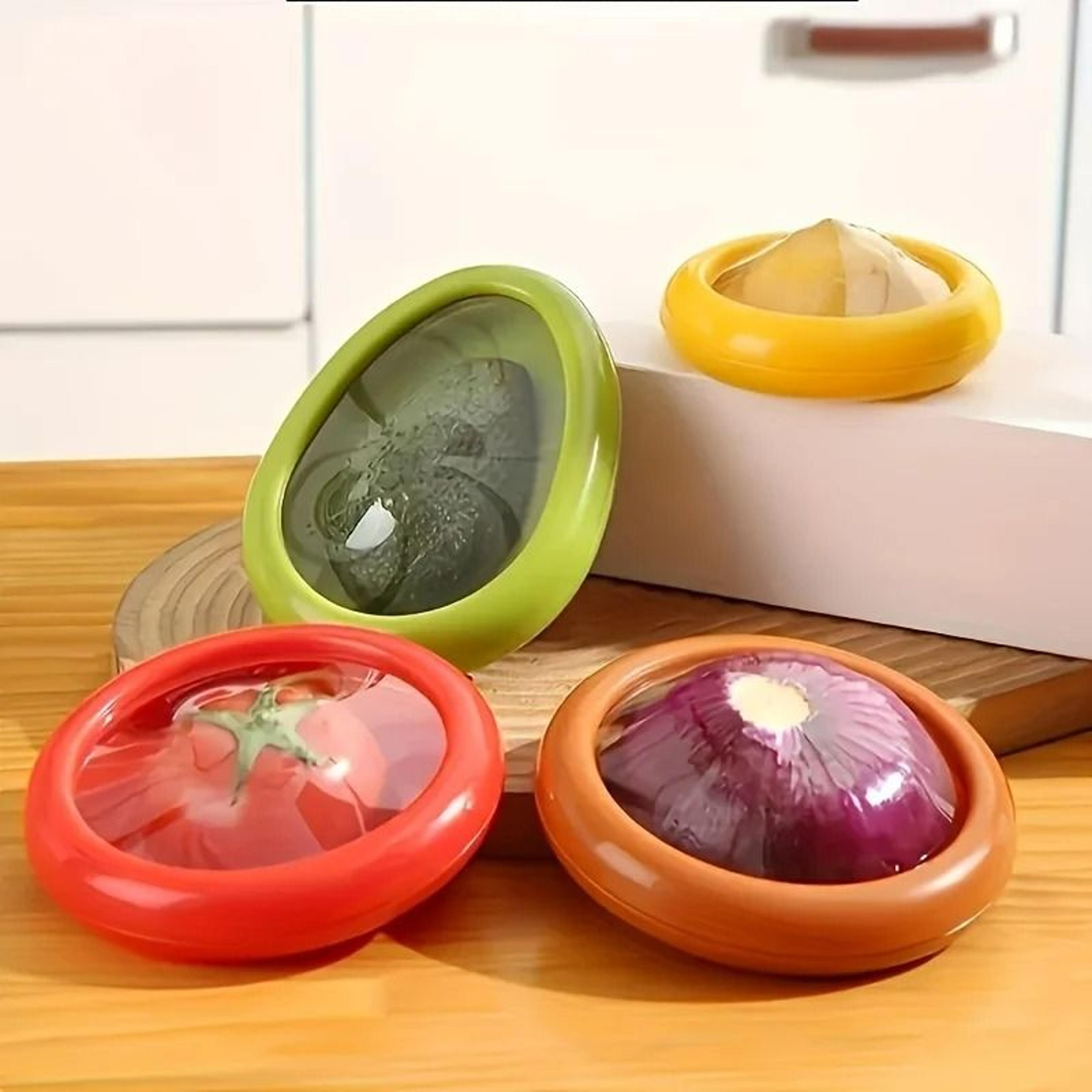 silicone fruit and vegetable fresh-keeping box and stretch food saver container