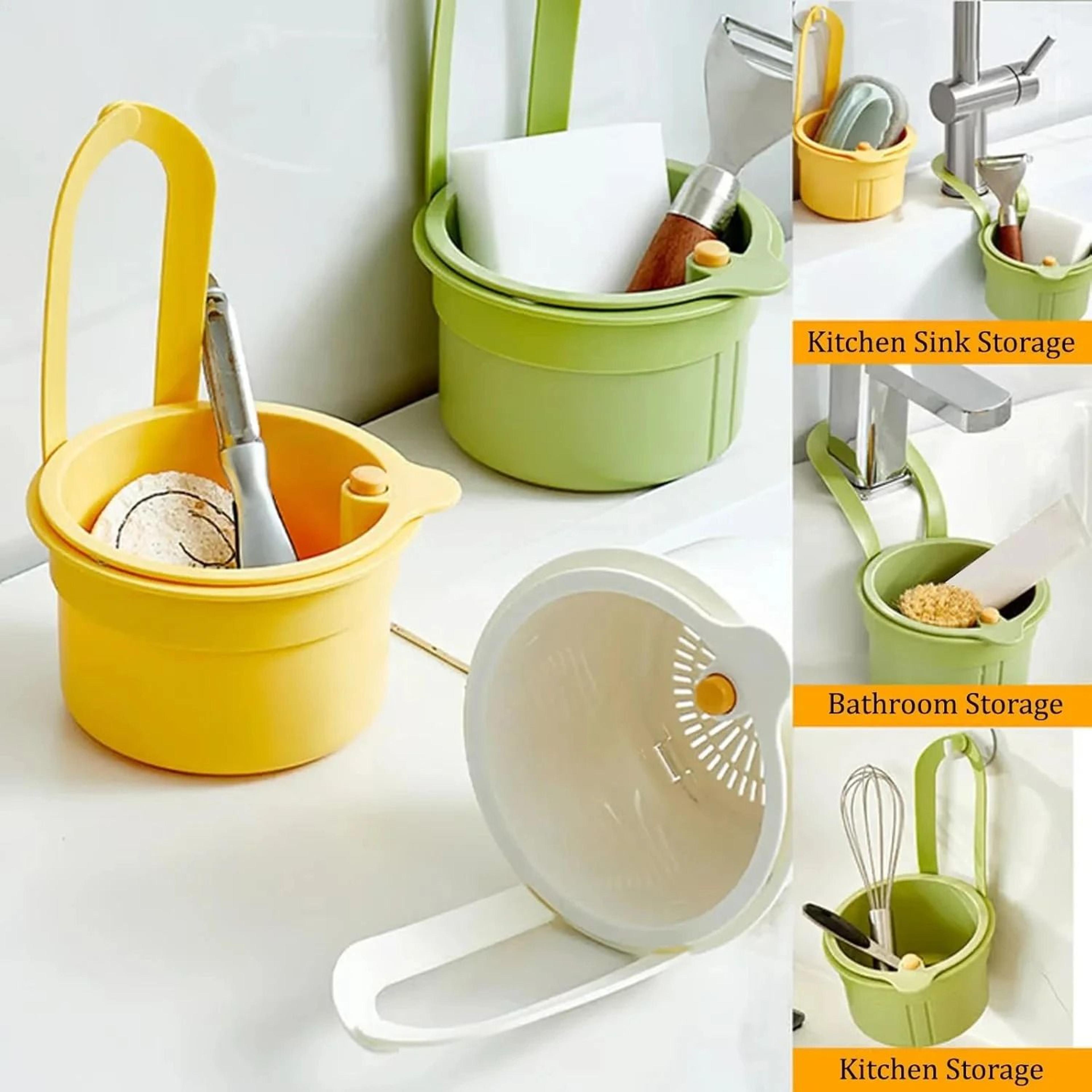 Multifunctional Kitchen Sink Filter Strainer And Corner Drainer Basket 1