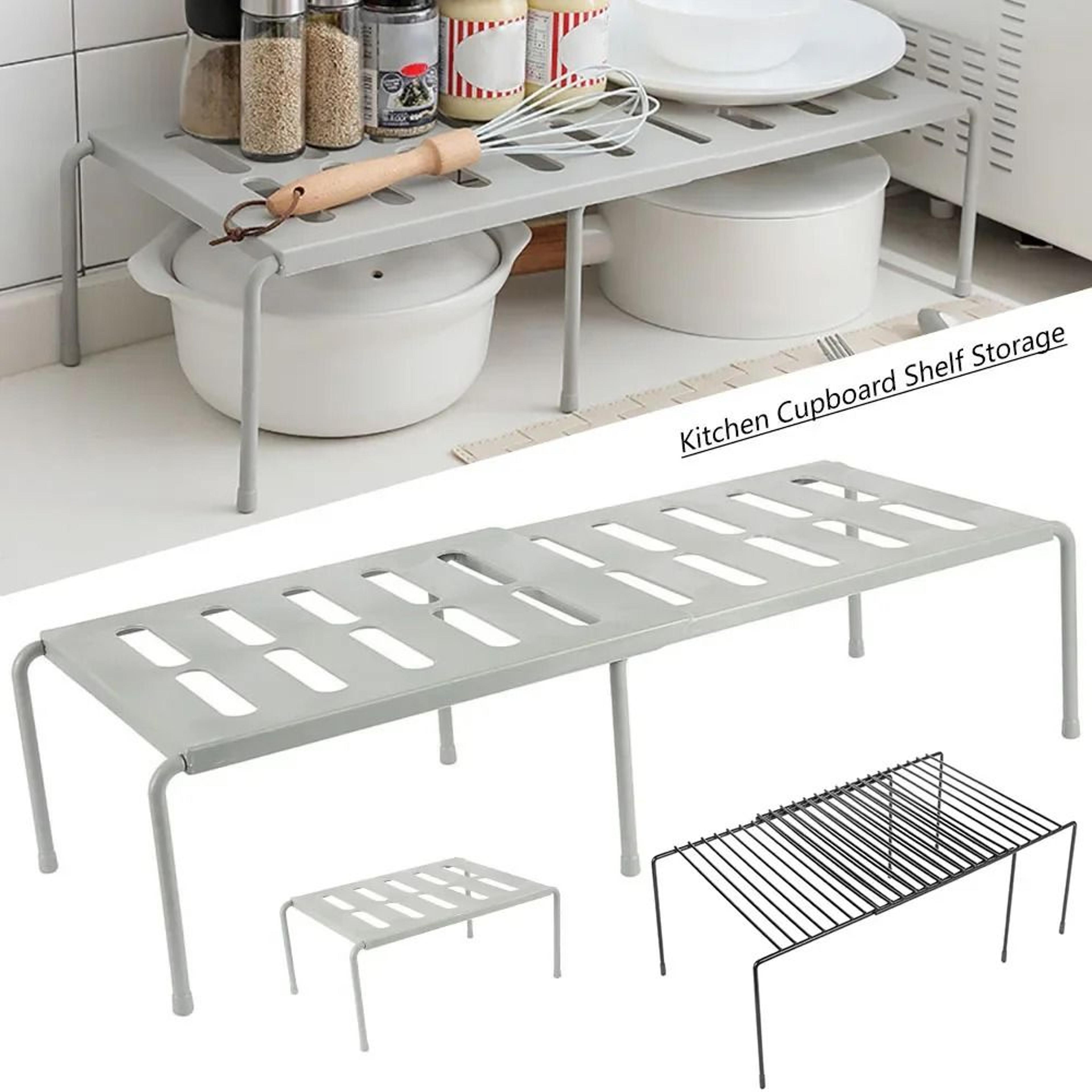 expandable freestanding kitchen storage rack