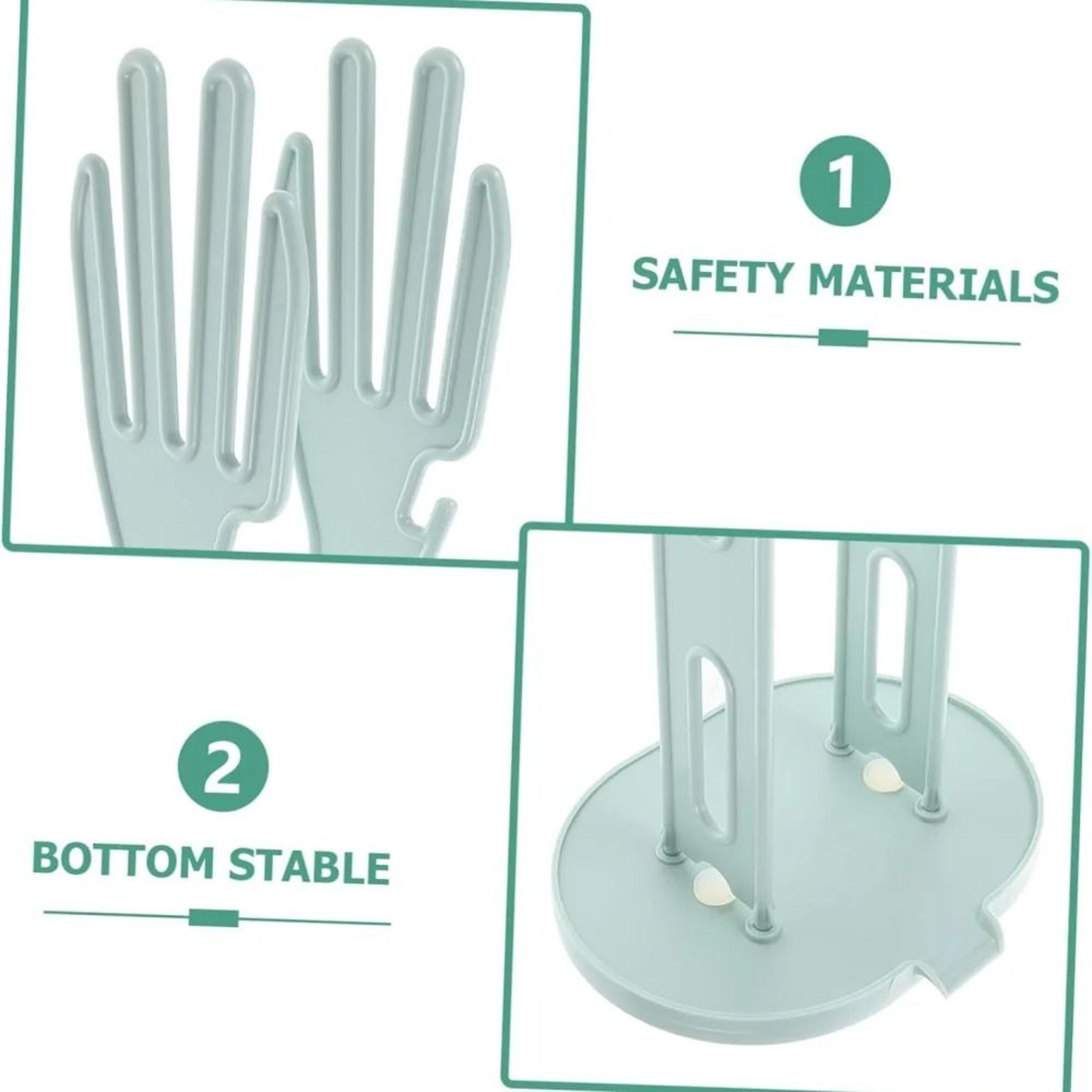Countertop Kitchen Glove Drying Rack  Towel Caddy 4