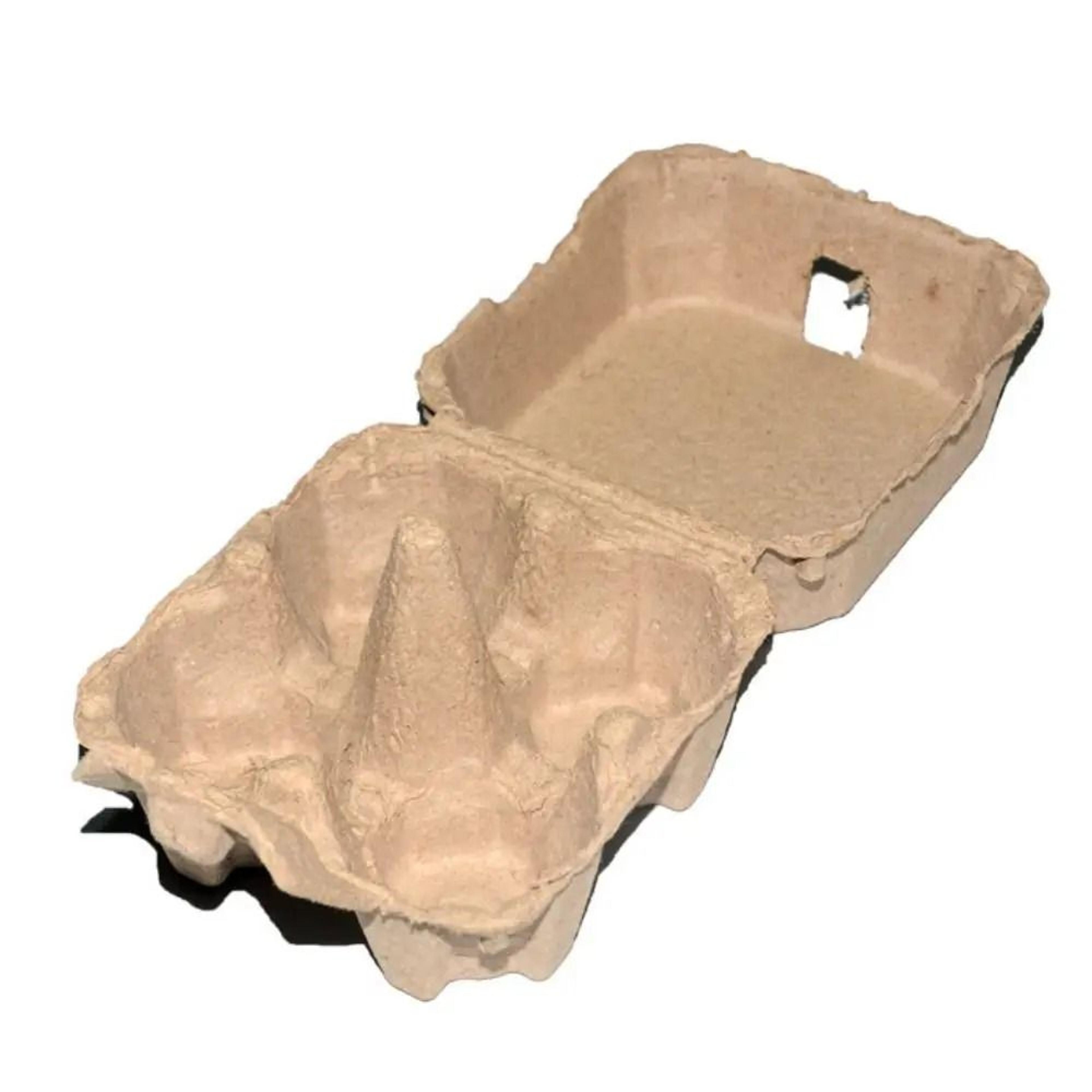 EcoFriendly Kraft Pulp 4Compartment Egg Cartons 4