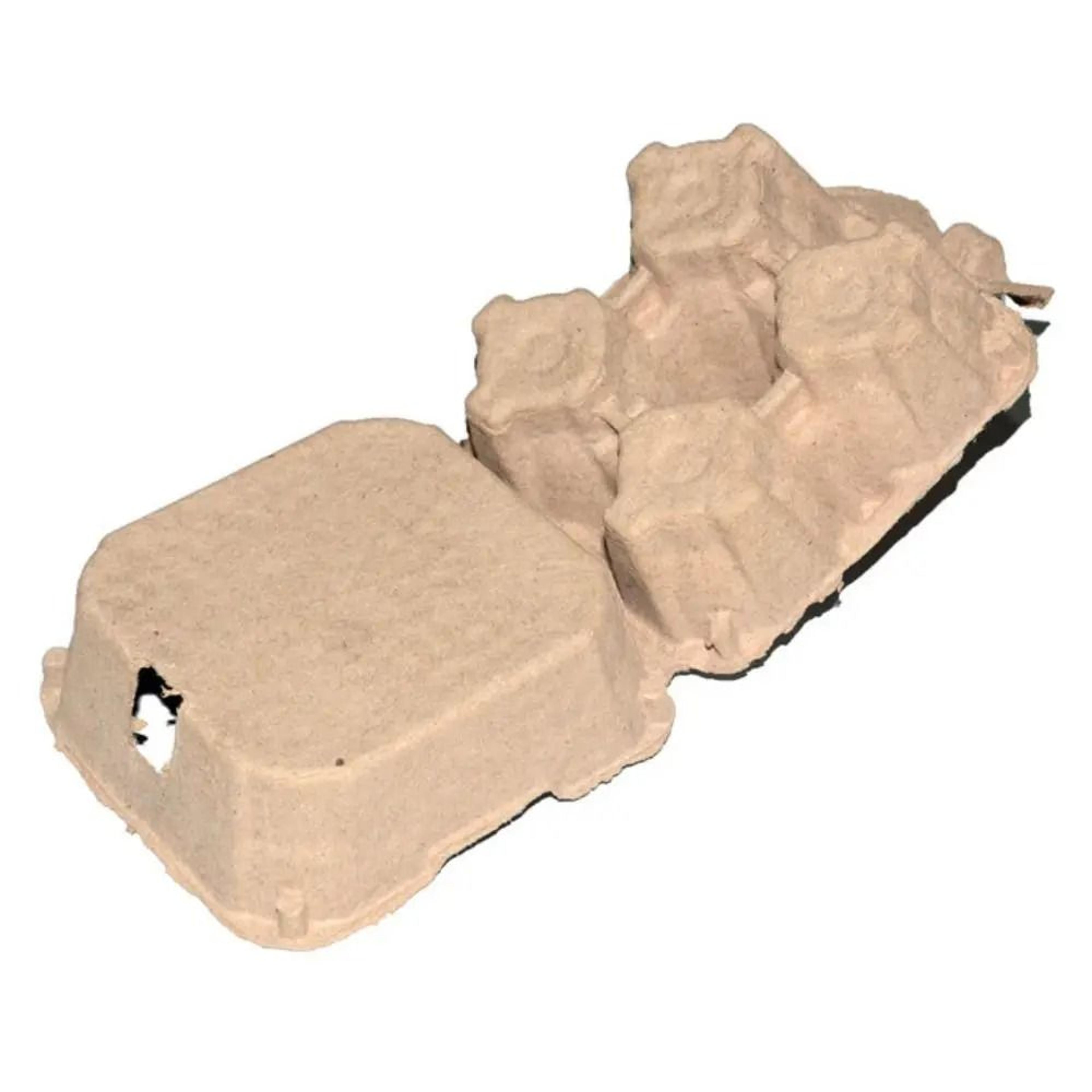 EcoFriendly Kraft Pulp 4Compartment Egg Cartons 5