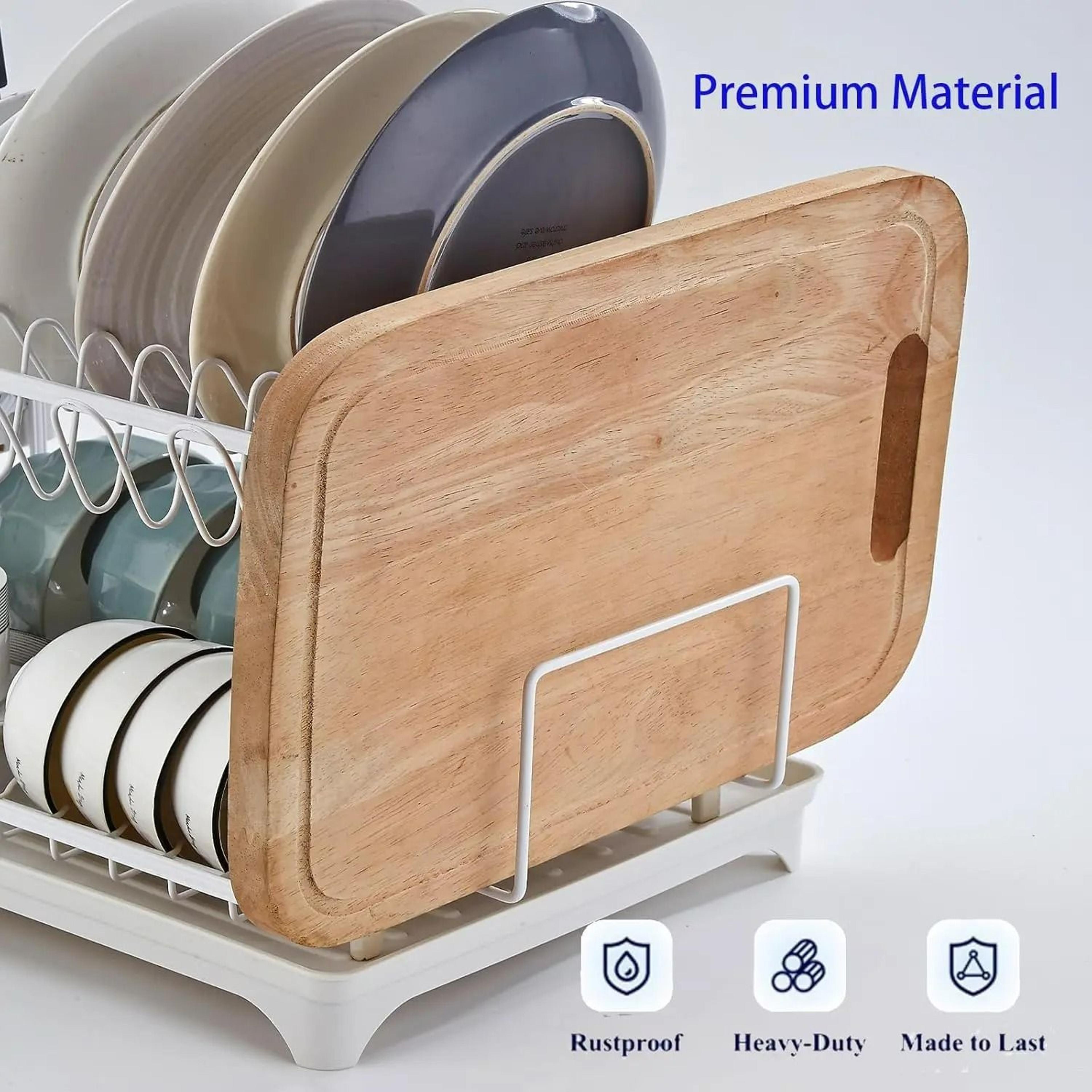 HeavyDuty 2Tier SpaceSaving Dish Drying Rack 5