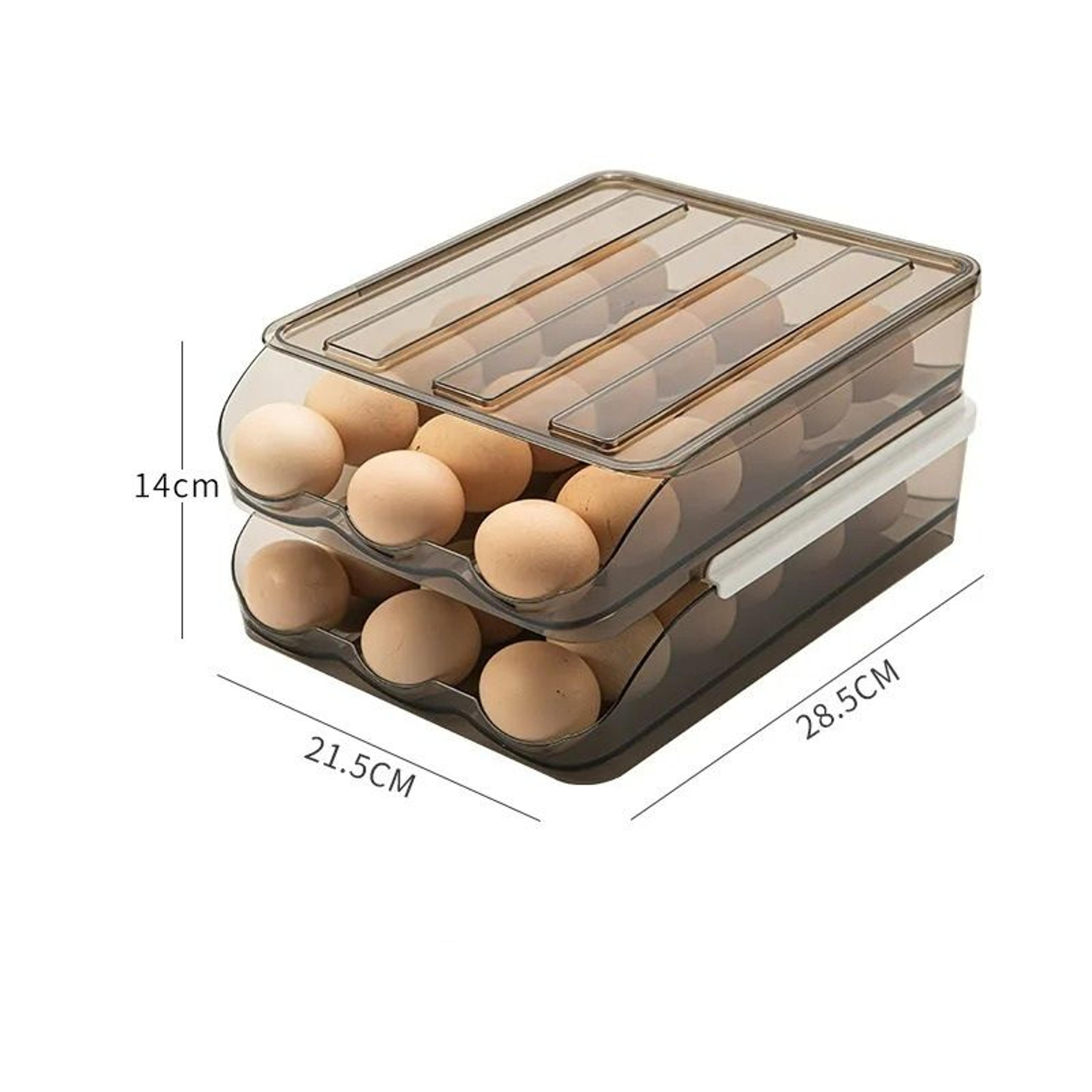 Automatic Slide Rolling Egg Storage Drawer 7