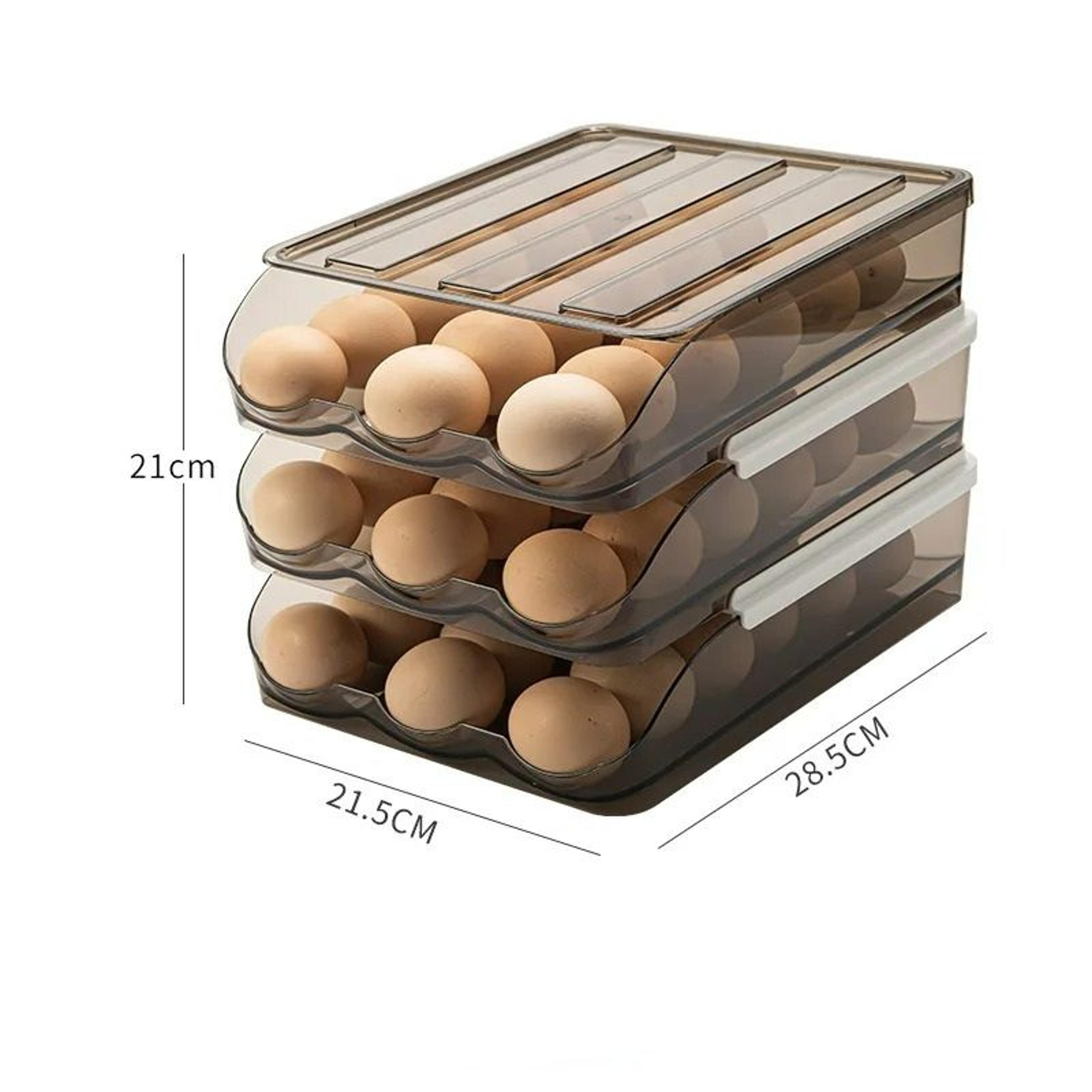 Automatic Slide Rolling Egg Storage Drawer 8