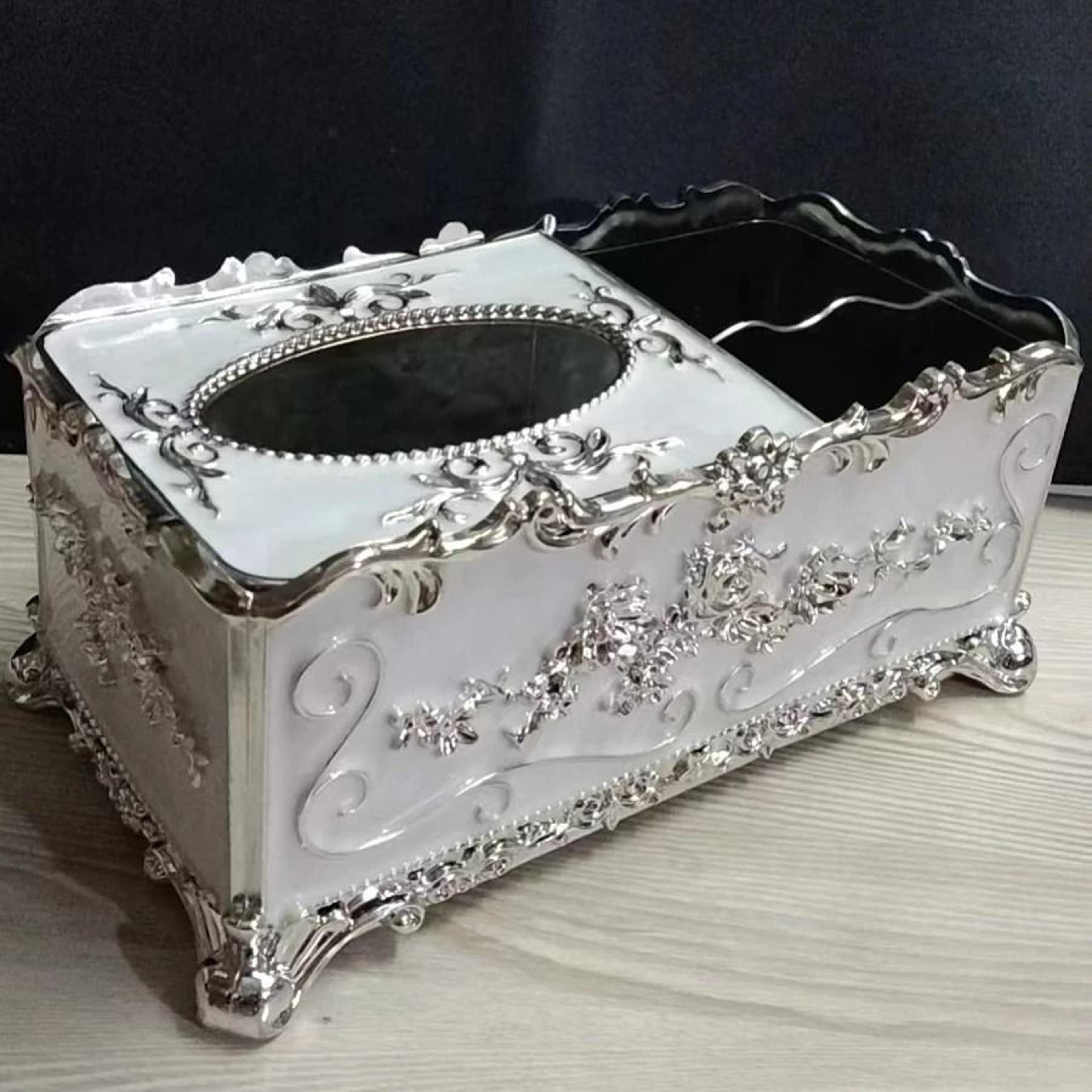 European Style Desktop Tissue  Remote Control Organizer 8