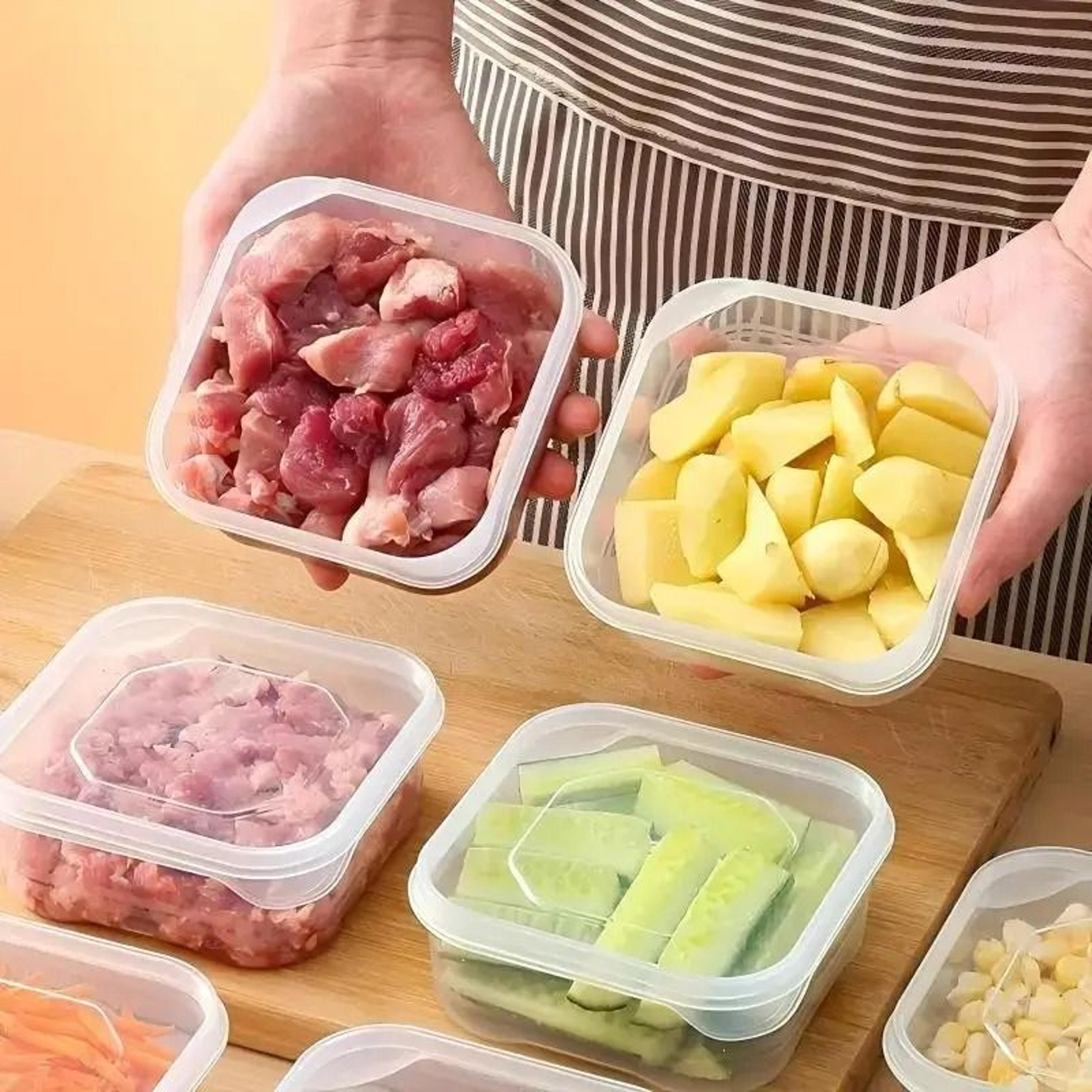 10Piece MultiFunction FreshKeeping Food Storage Box Set 4