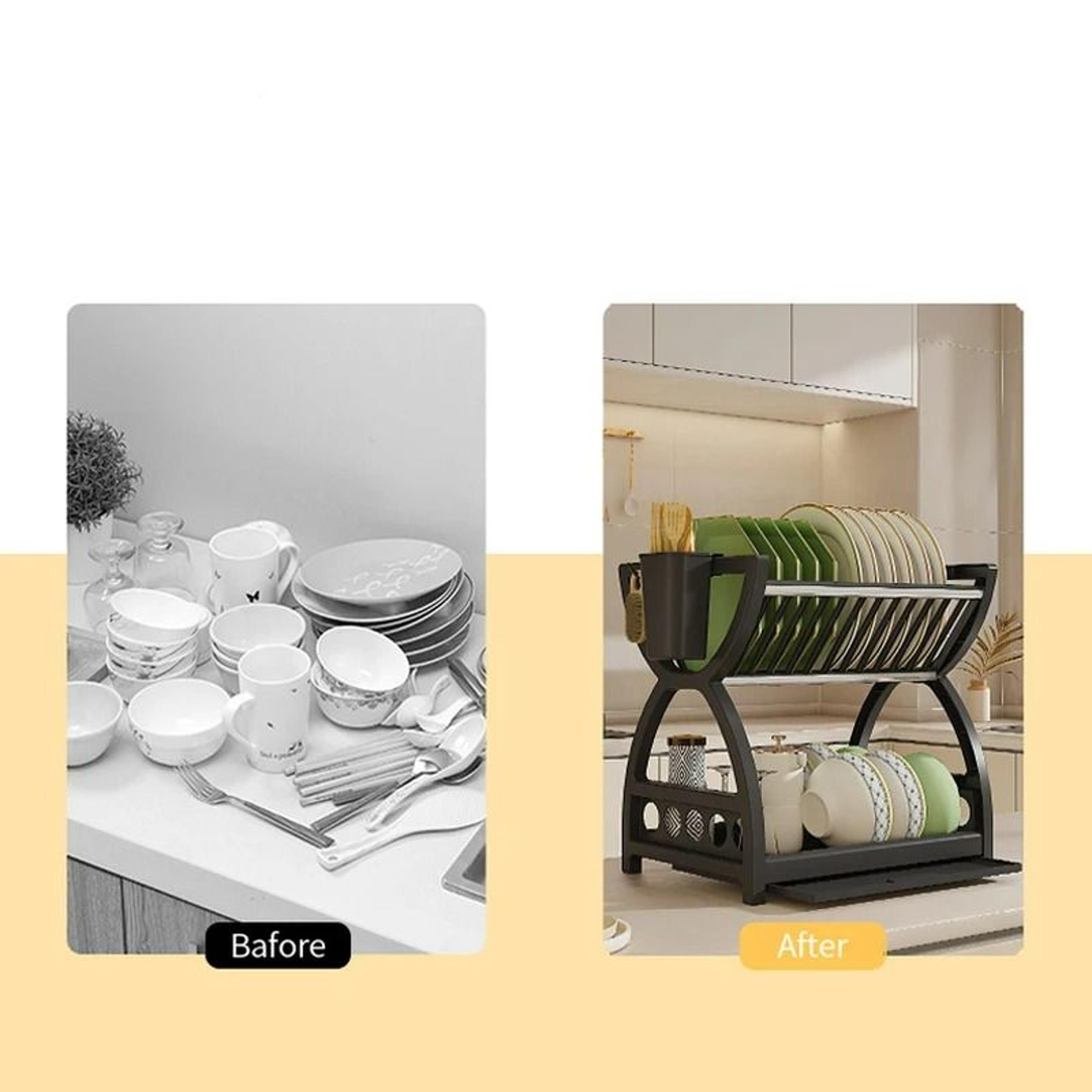 MultiTier OvertheSink Kitchen Utensil Storage Rack 5