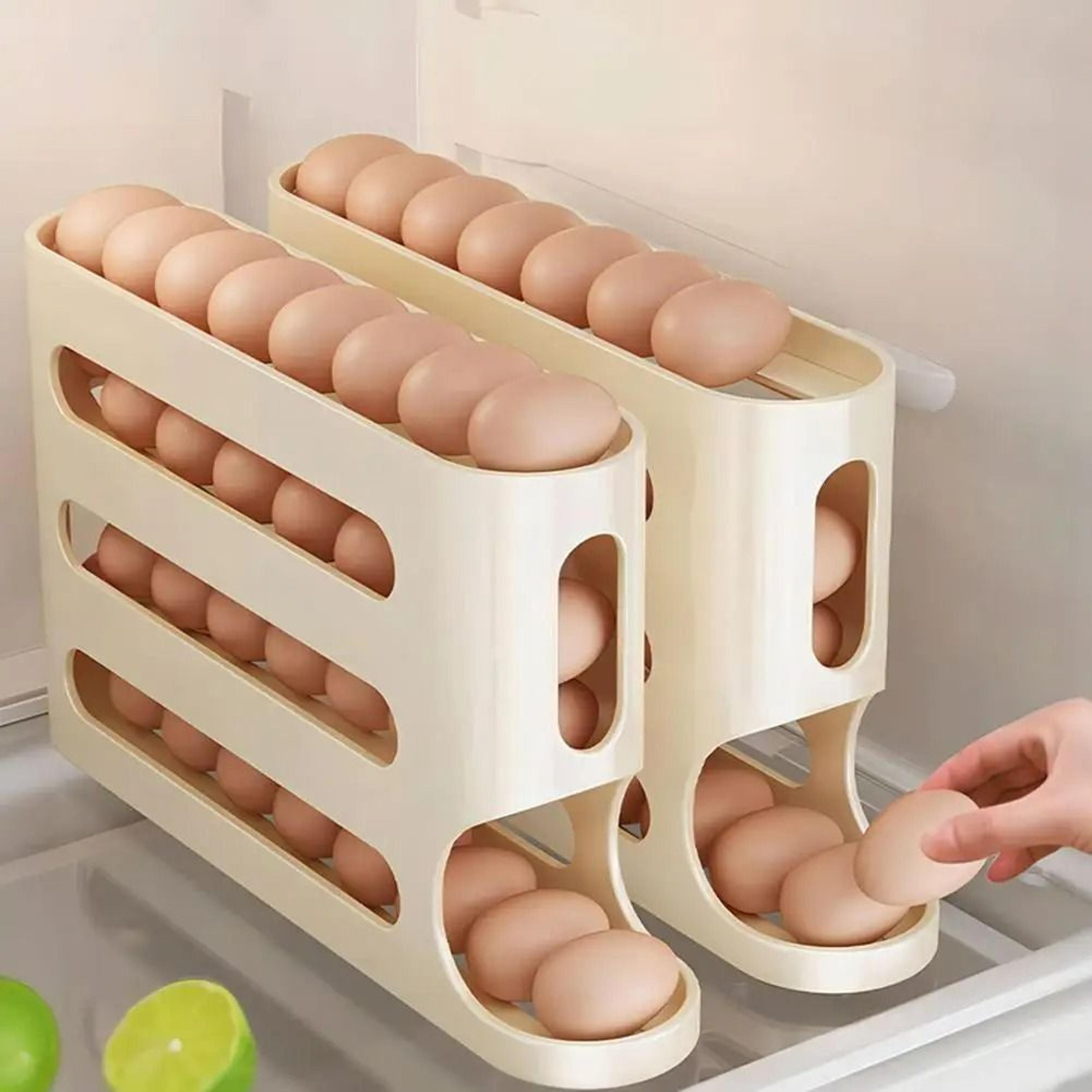 4Layer Automatic GravityRolling Egg Dispenser  Holder Rack 1