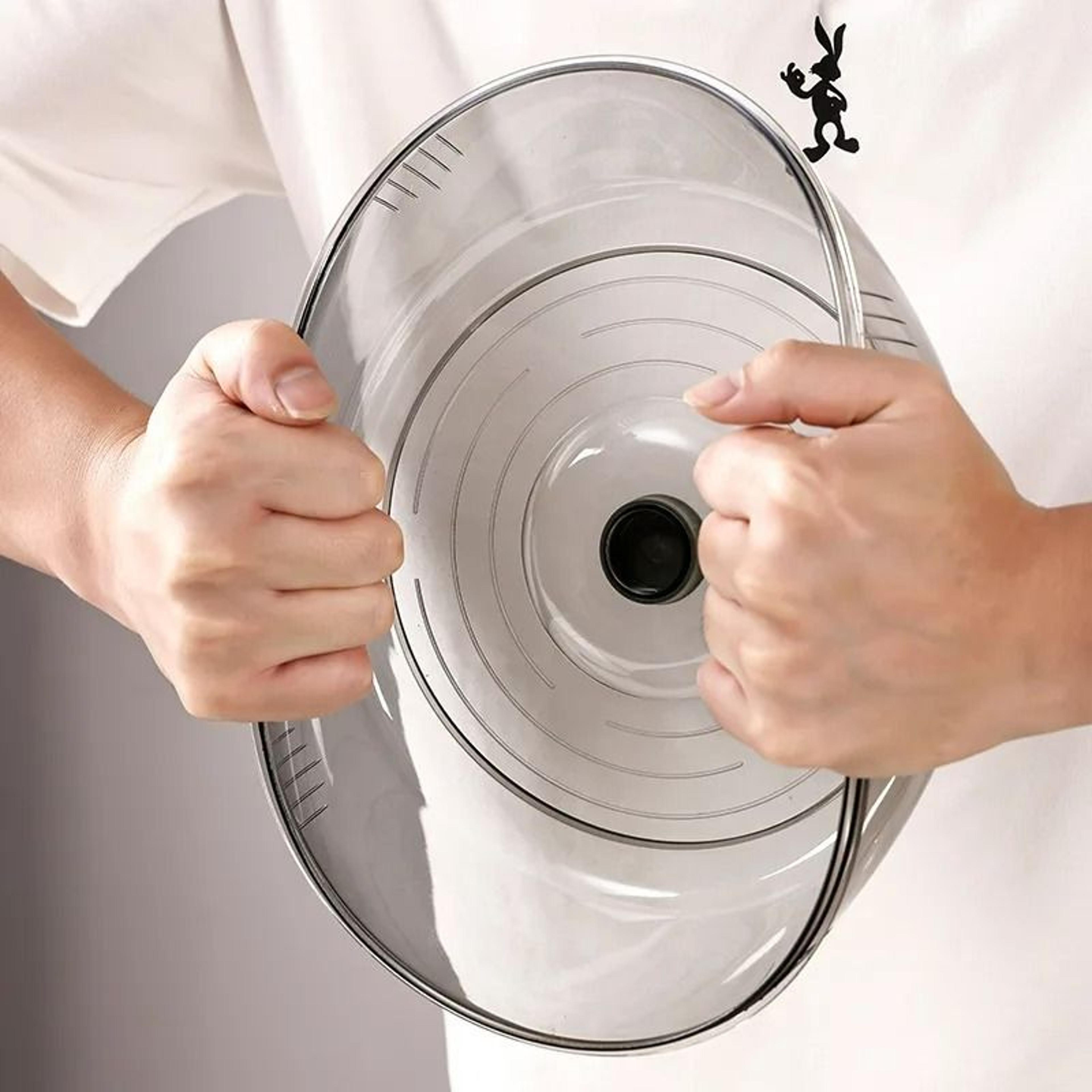 Transparent Stackable Food Insulation  DustProof Cover 5