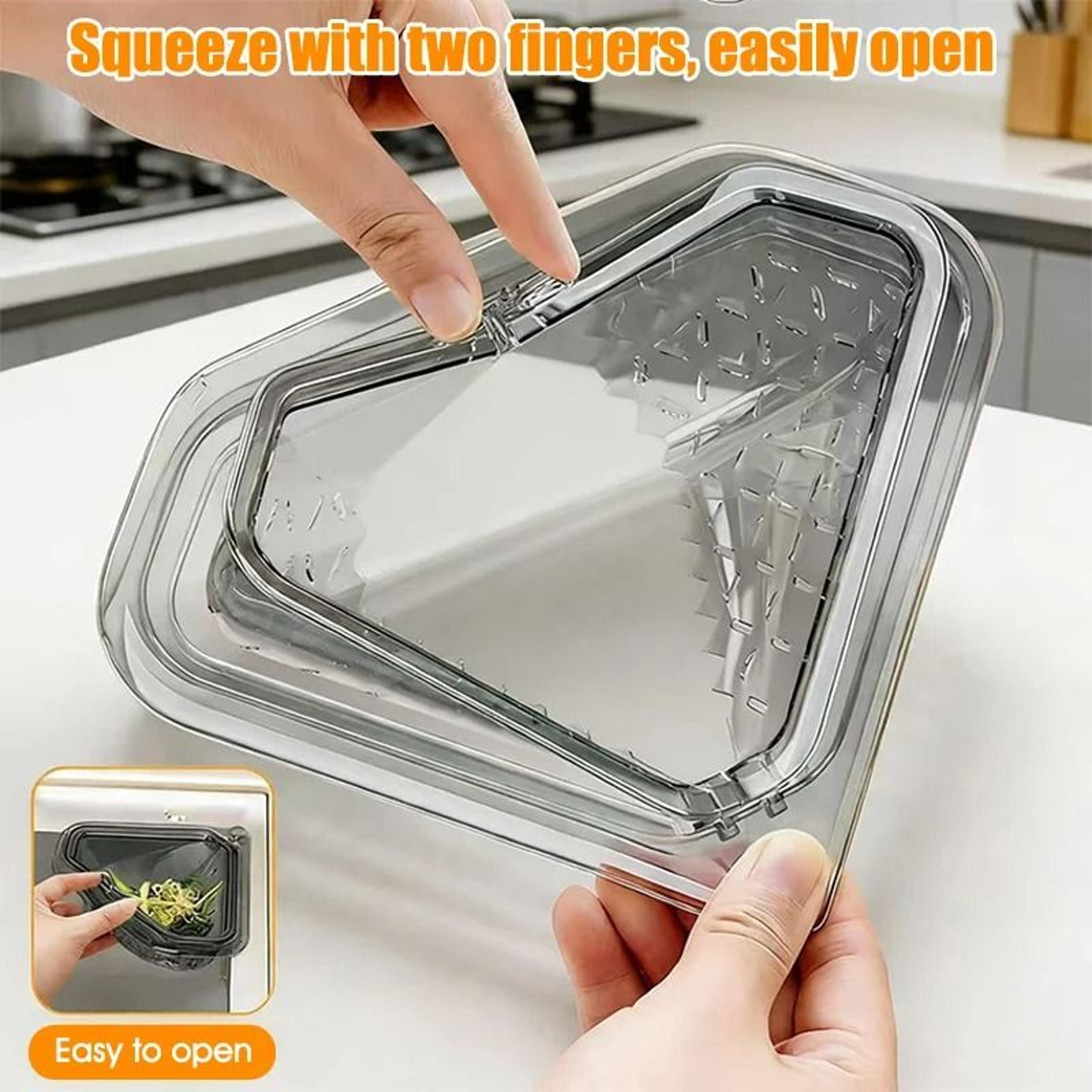 Separate Triangle AntiLeak Sink Drain Basket Filter 3