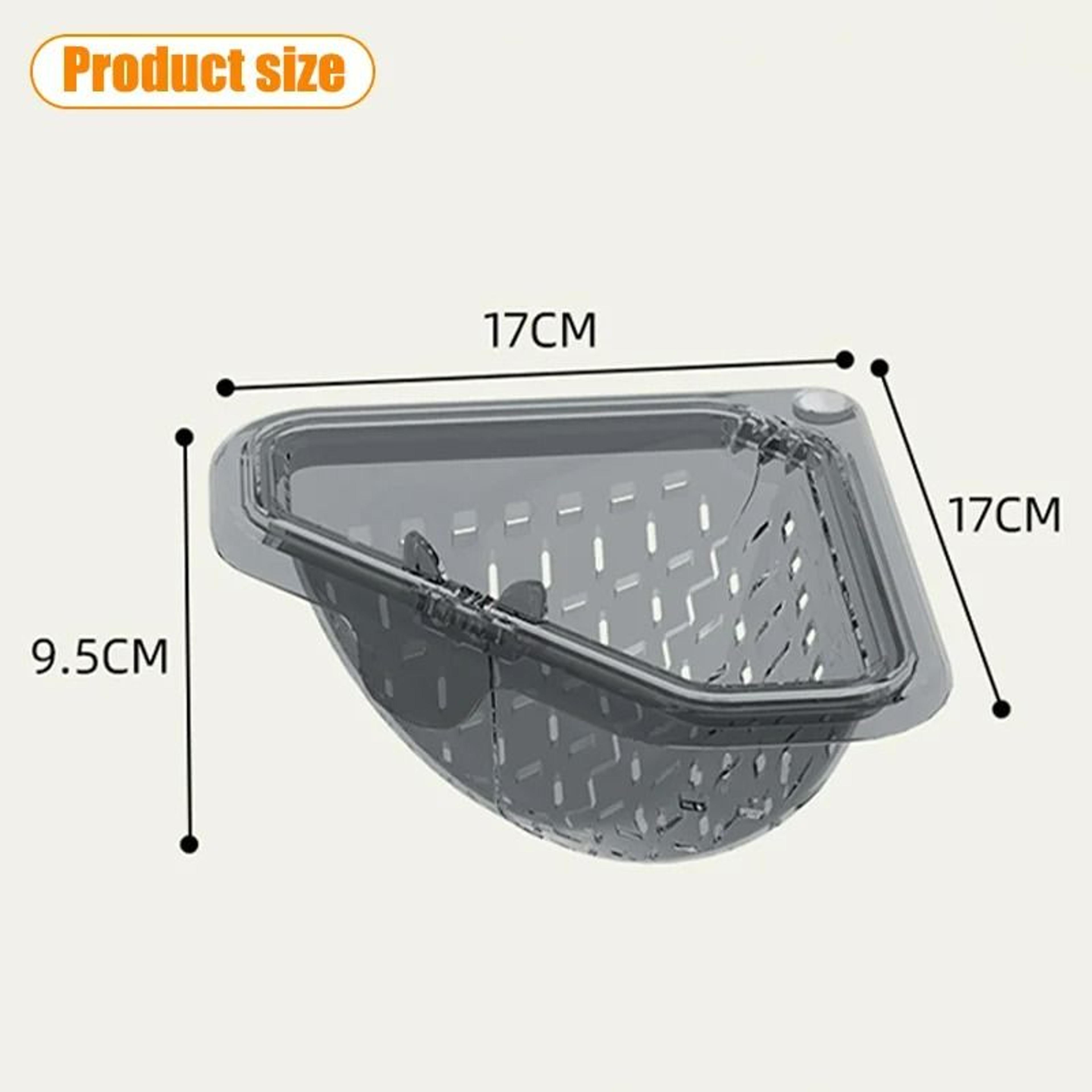 Separate Triangle AntiLeak Sink Drain Basket Filter 6