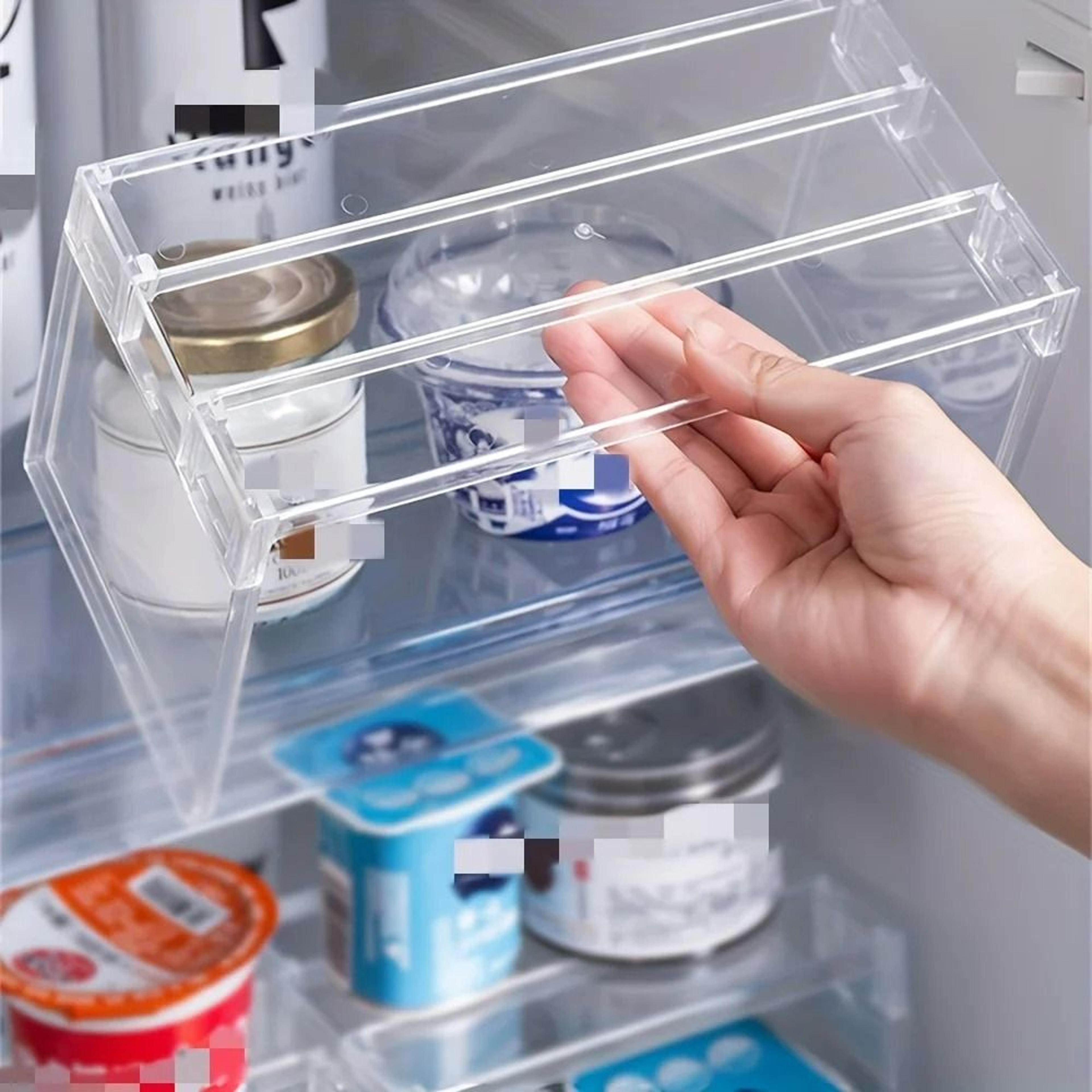 1Tier Acrylic Stackable Storage Shelf  Countertop Riser 1