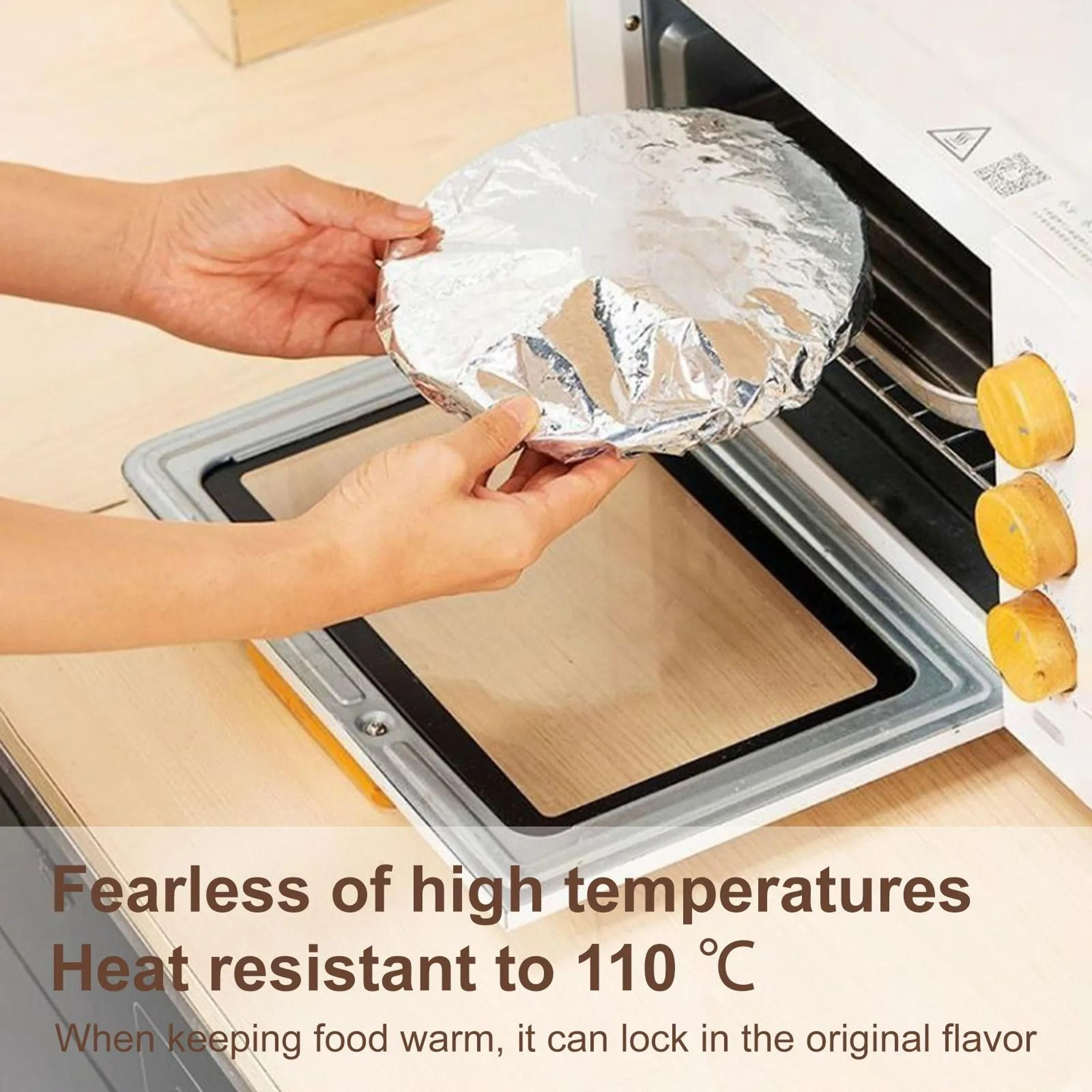 PreCut HeavyDuty Aluminum Foil Sheets  10Piece Pack Of FoodGrade Heat Insulation And Preservation W 1