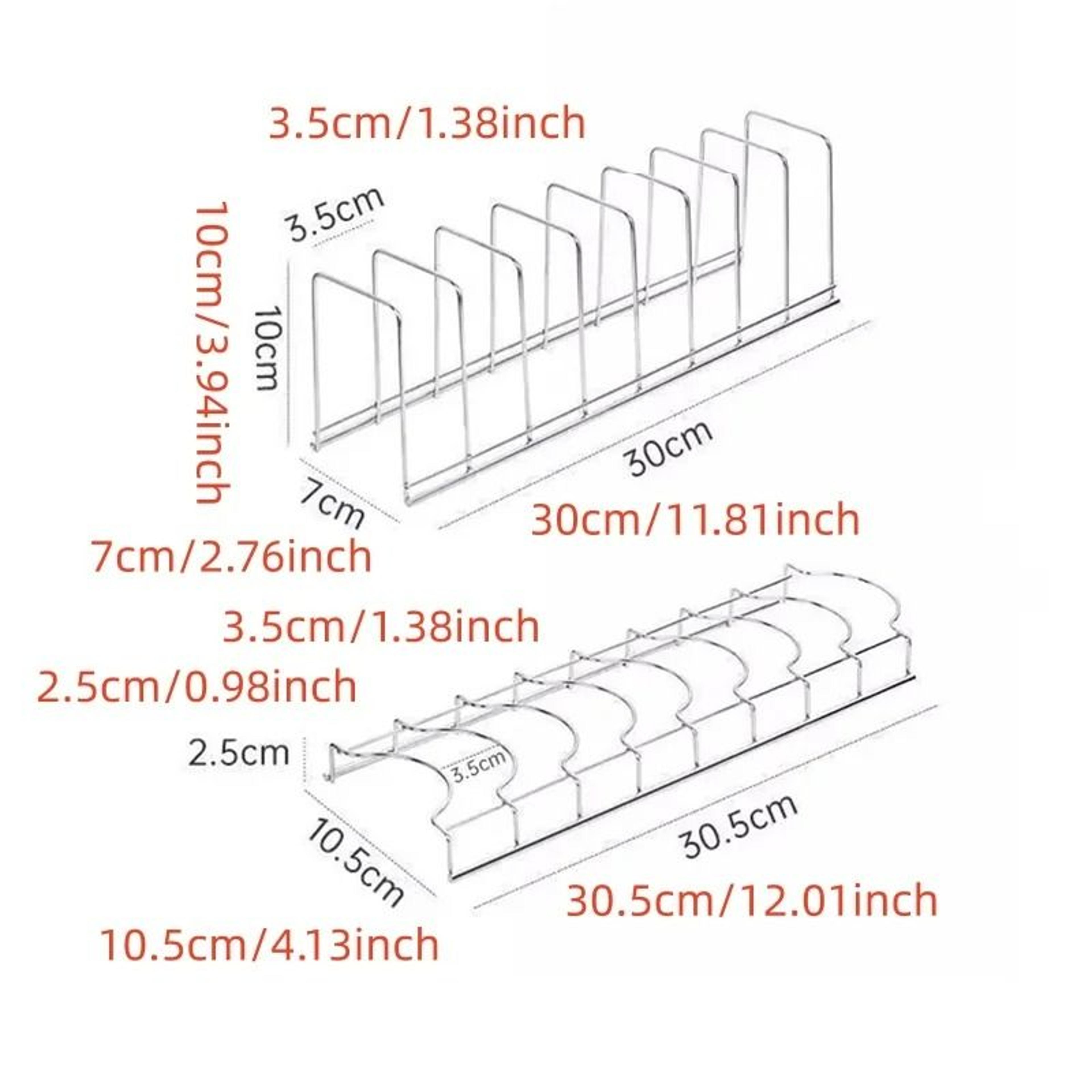 Stainless Steel Dish Draining Rack Plates Storage Organizer And Countertop Bowls Drainer 5