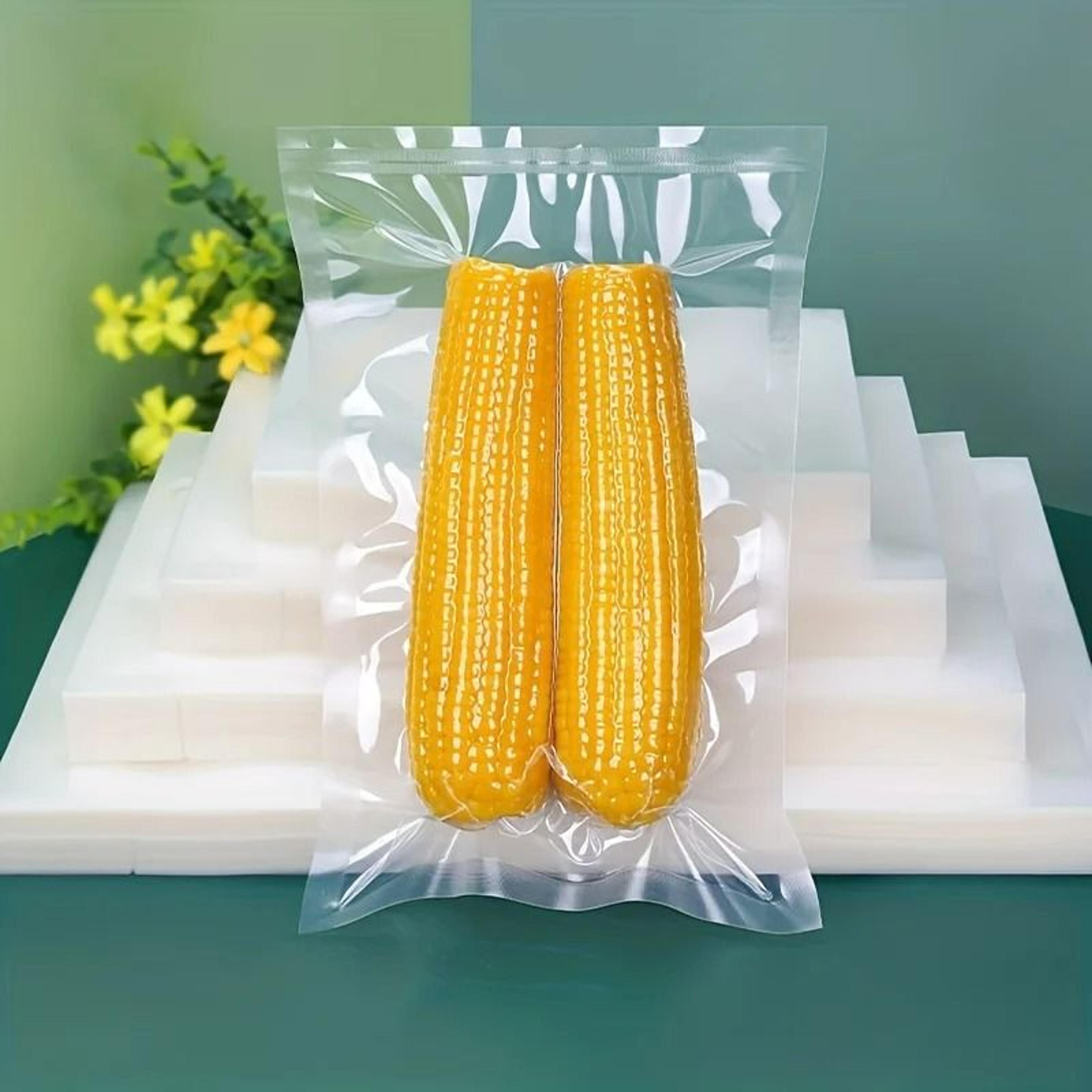 vacuum sealer bags bulk pack - heavy-duty food storage & preservation sealing pouches (100 pcs)