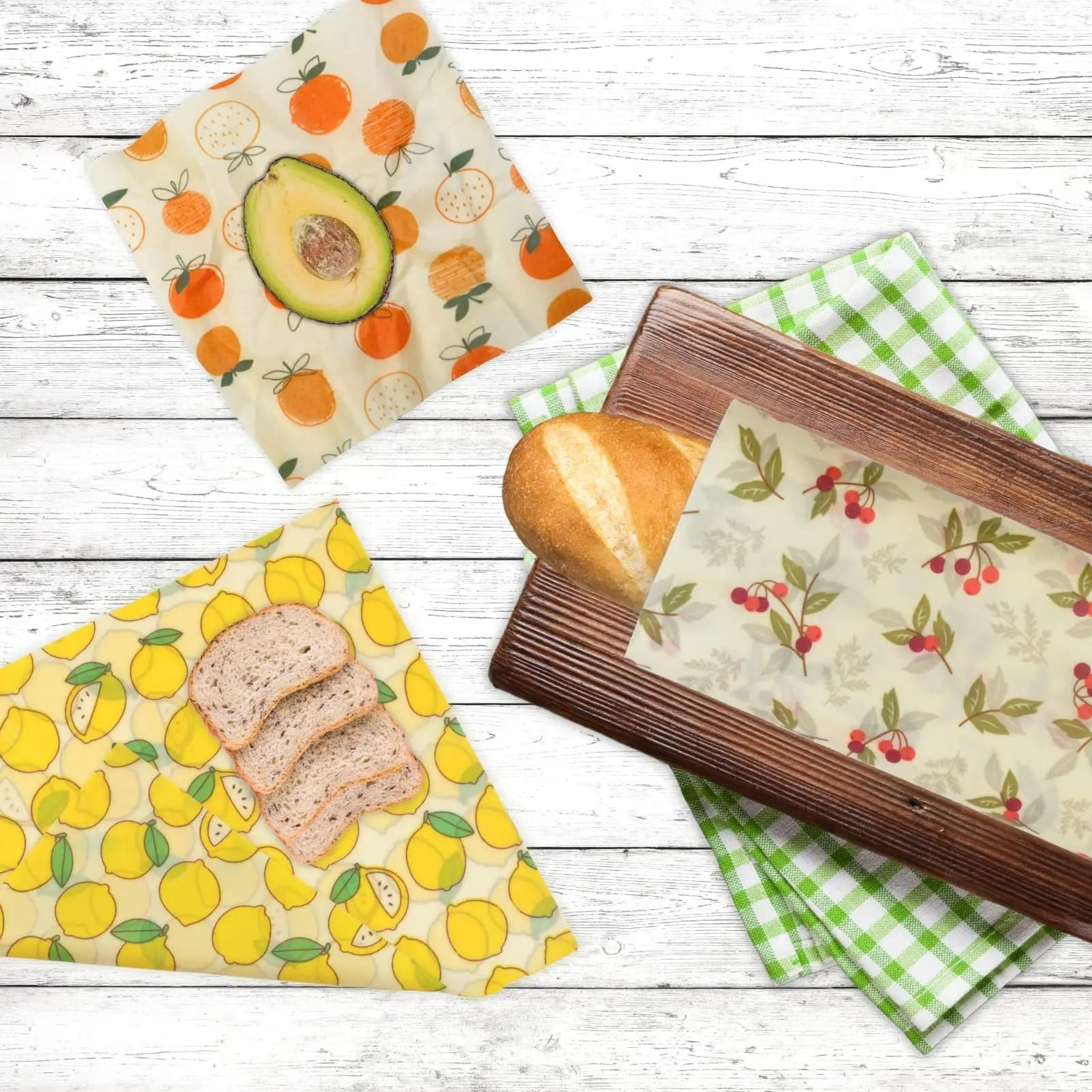 Organic Beeswax Food Wrap Set 6