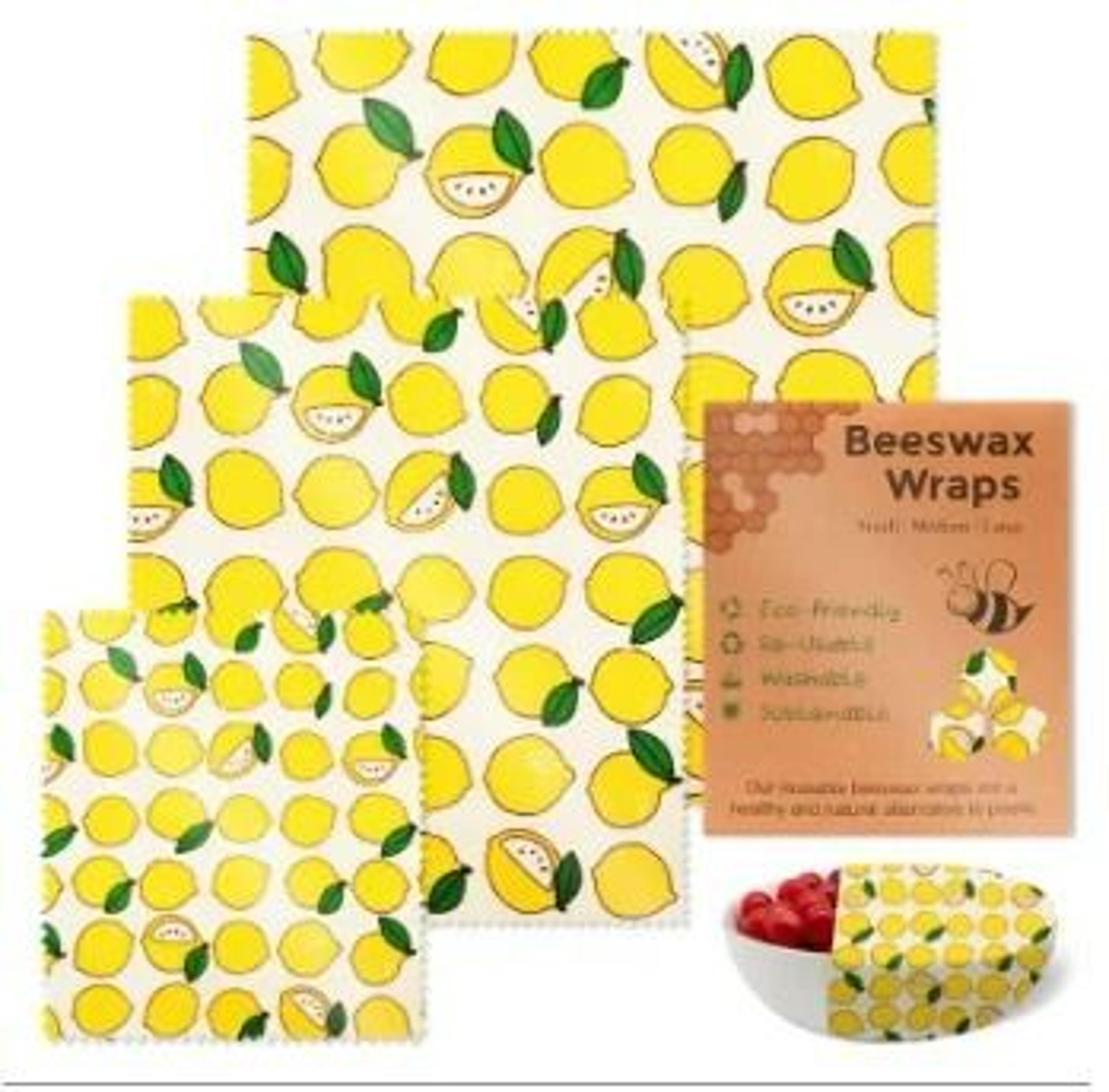 Organic Beeswax Food Wrap Set 11