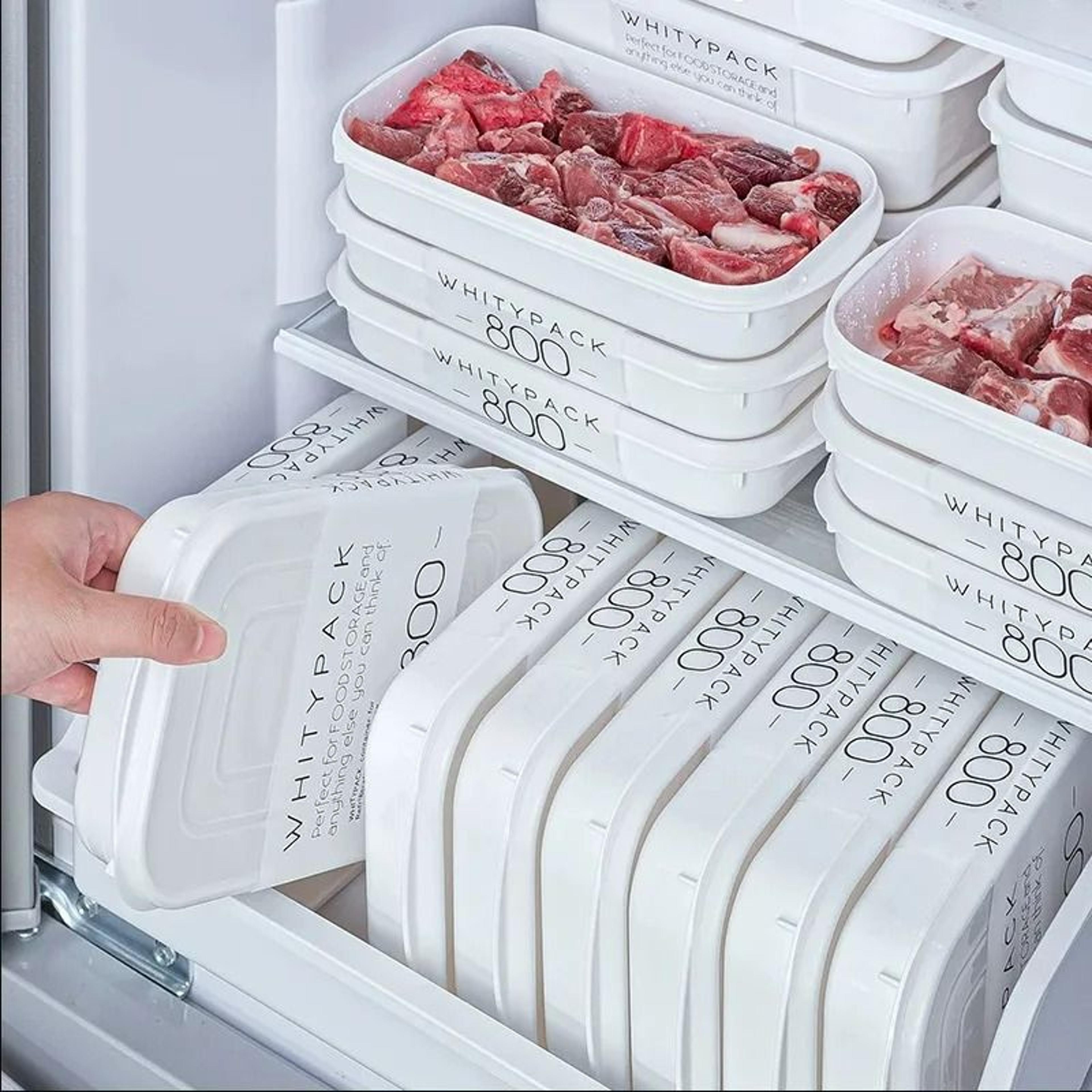 airtight food storage container - moisture-proof large-capacity food storage jars with locking lids