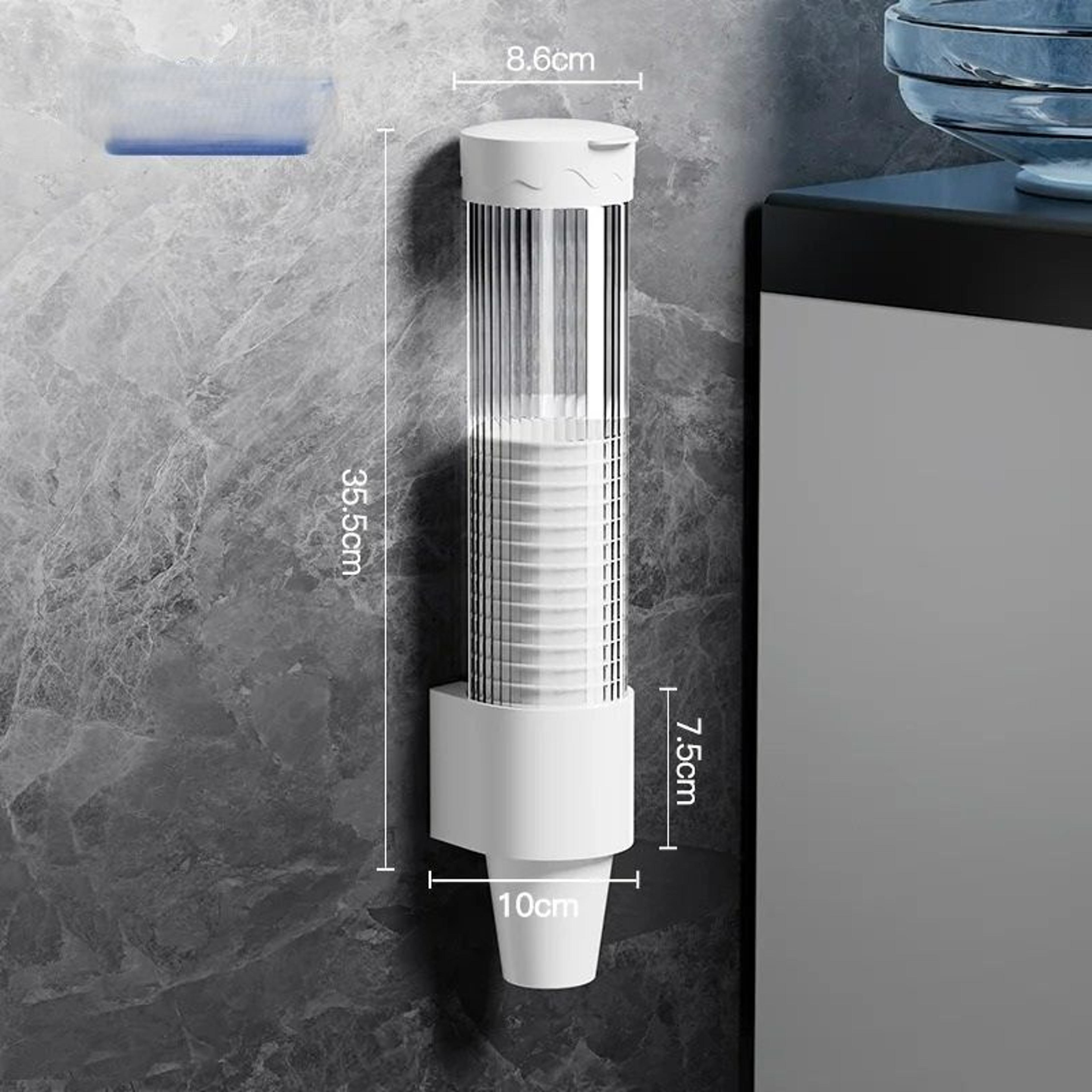 WallMounted Disposable Paper And Plastic Cup Dispenser 6